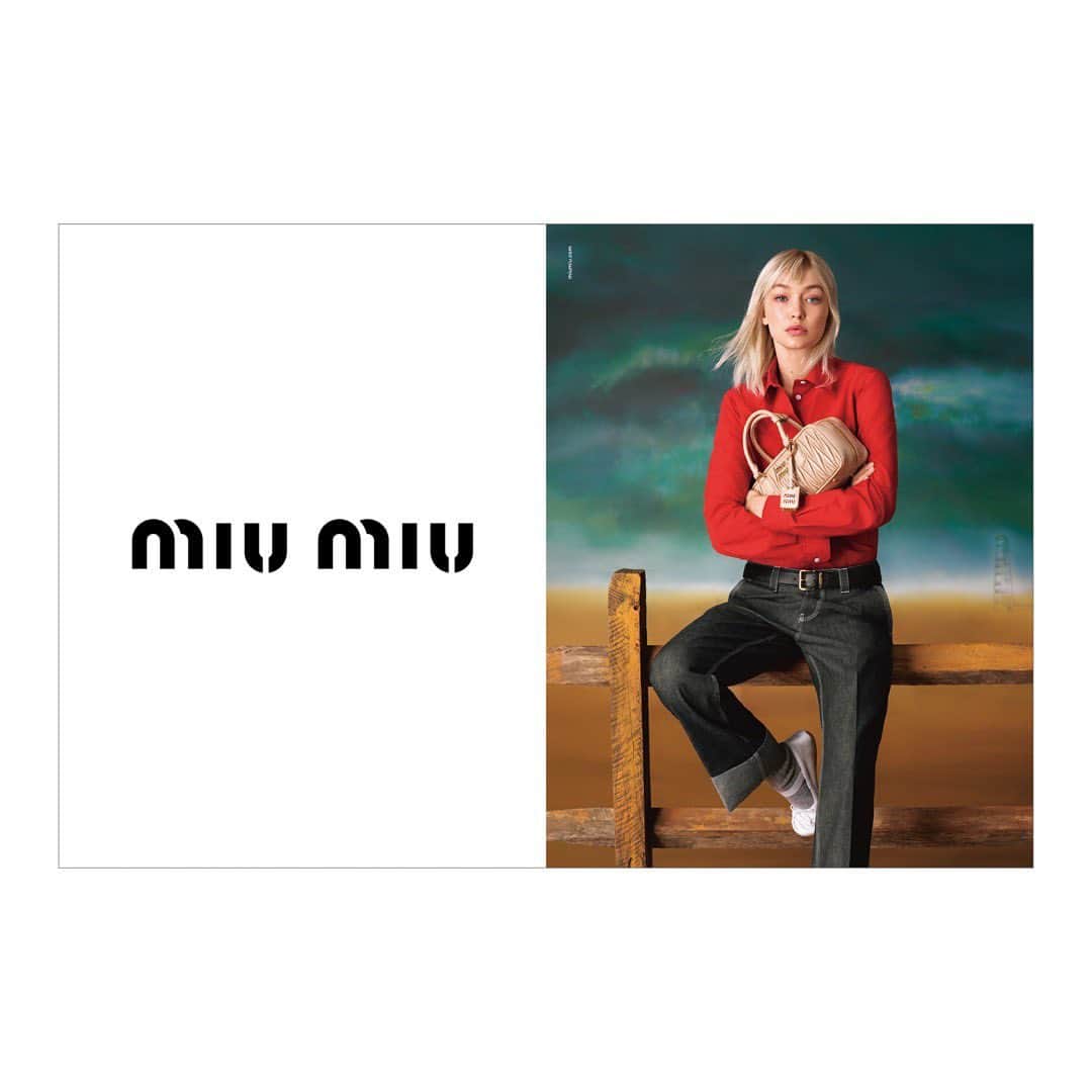 commons&senseのインスタグラム：「. MIU MIU AW2023-2024 ADVERTISING CAMPAIGN  commons&sense ISSUE65 #MIUMIU @miumiu」