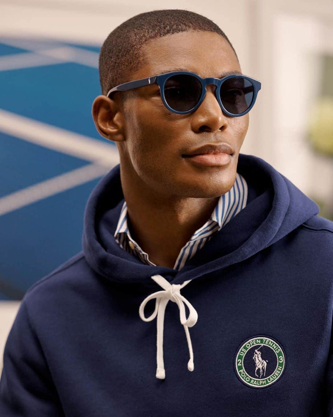 Polo Ralph Laurenさんのインスタグラム写真 - (Polo Ralph LaurenInstagram)「Embrace spectator style with the #USOpen x #PoloRalphLauren collection.  Featured in the capsule are a selection of sporty and bold styles including sunglasses, briefs, and a robe—exclusively designed for the tournament.  Shop #PoloRLStyle now via the link in bio.   #RLTennis」8月29日 4時02分 - poloralphlauren