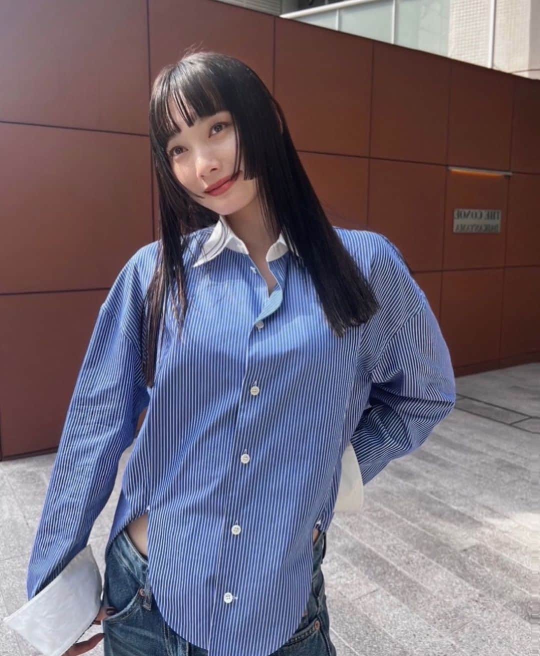 新野尾七奈のインスタグラム：「@tokio_tashiro 🖤」