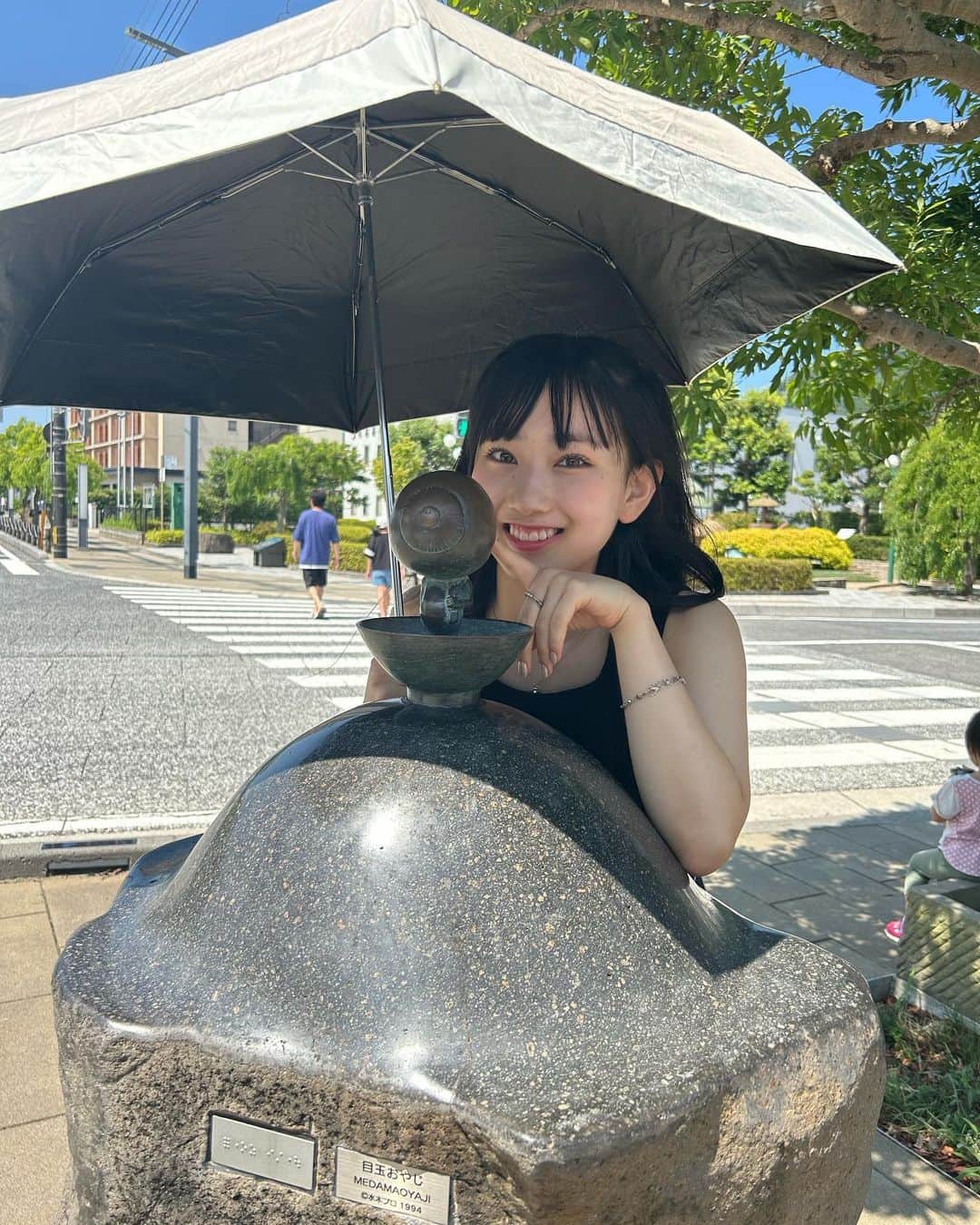 徳永羚海さんのインスタグラム写真 - (徳永羚海Instagram)「. たくさん妖怪に会ってきた🦊🏮          #水木しげるロード  #鬼太郎ロード  #鬼太郎  #ゲゲゲの鬼太郎  #鳥取県  #徳永羚海」8月28日 20時21分 - remi_tokunaga1001