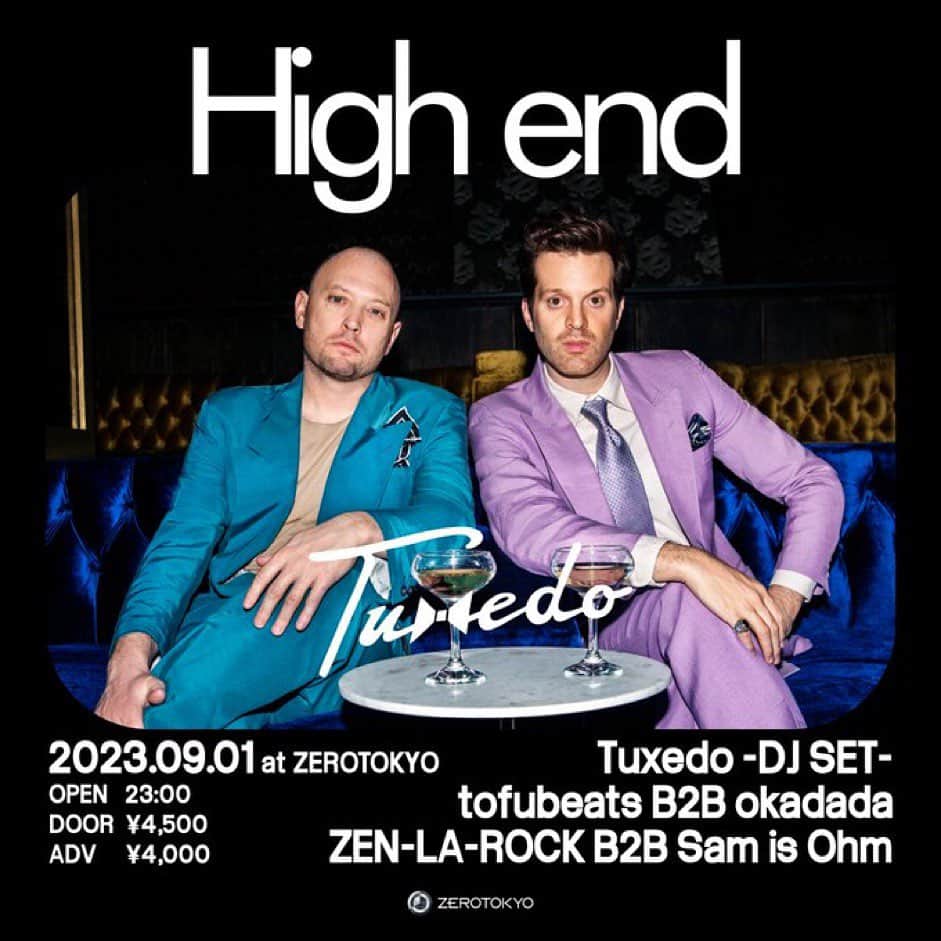 ZEN-LA-ROCKのインスタグラム：「本日の『MONDAY甲州街道』は21:30より🔉🔉🔉 今週金曜にTuxedoのPARTYでOhmとB2Bスタイルでやるので、公開練習SPです🤣 8月最後の月曜日皆様のご視聴宜しくです🤘🏽 プロフィールにリンクあるのでっ📲」
