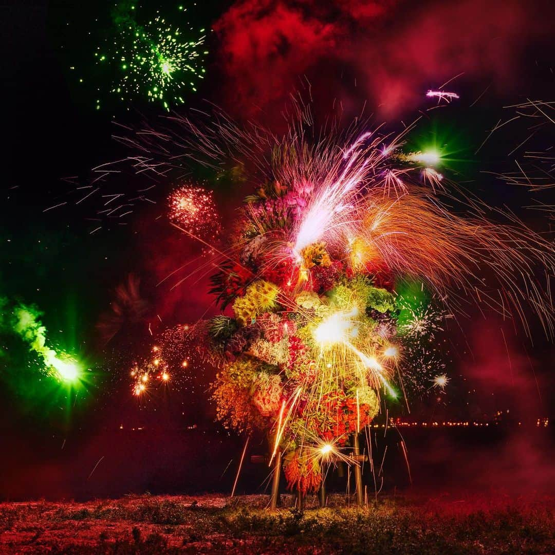 東信さんのインスタグラム写真 - (東信Instagram)「Botanical Sculpture “HANABI”  Date : August, 2023 Location: Japan  #azumamakoto  #shiinokishunsuke  #amkk #東信 #東信花樹研究所 #botanicalsculpture #hanabi #花火」8月28日 20時25分 - azumamakoto