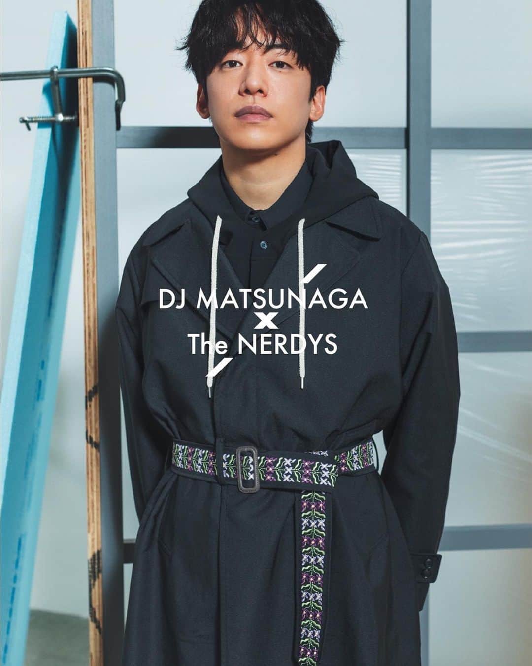 DJ松永のインスタグラム：「コラボレーションコレクション発表 「DJ MATSUNAGA × The NERDYS」」