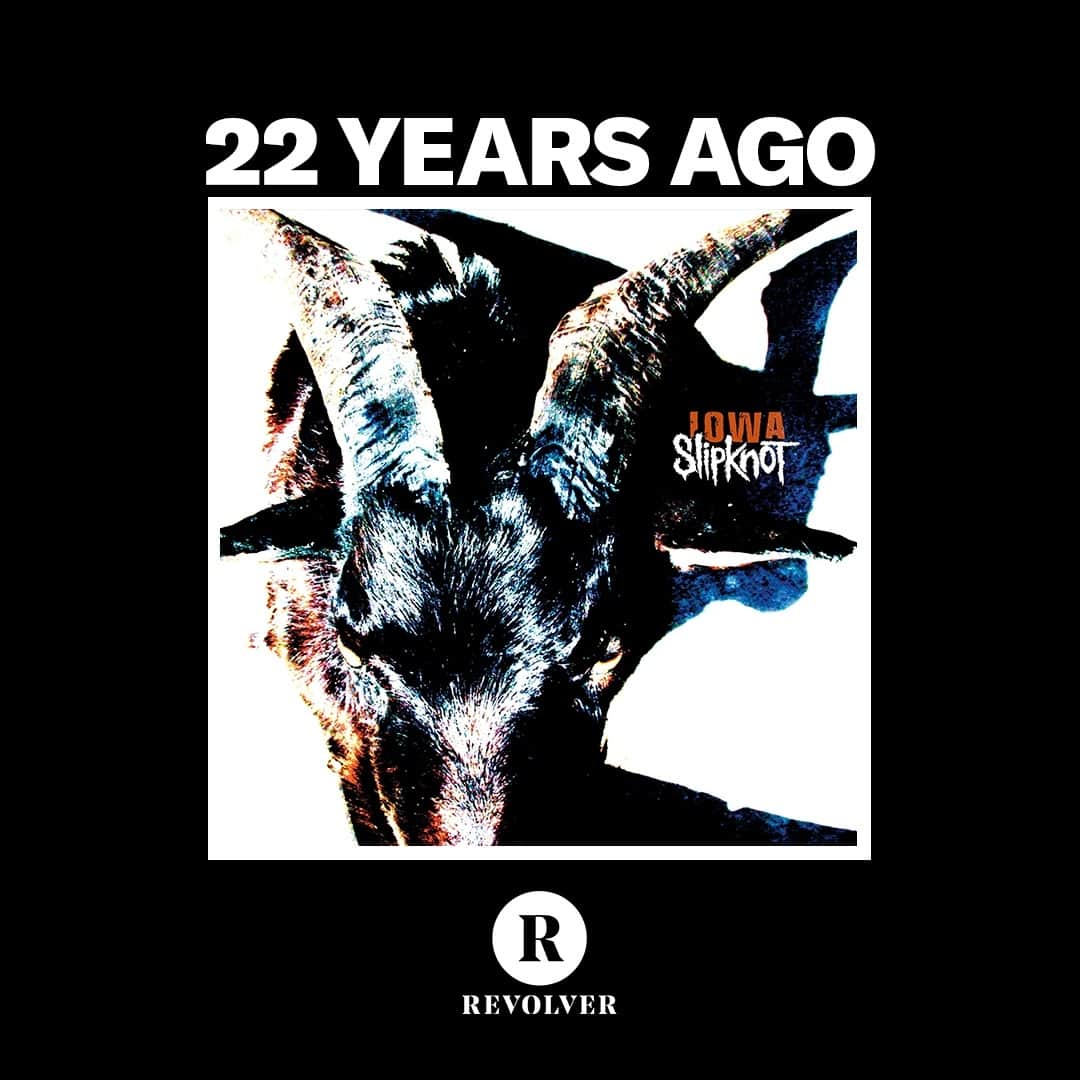 Revolverのインスタグラム：「🐐 August 28th, 2001: Slipknot released the pissed and pulverizing masterpiece 'Iowa.'⁠ ⁠ When did you first hear it?」
