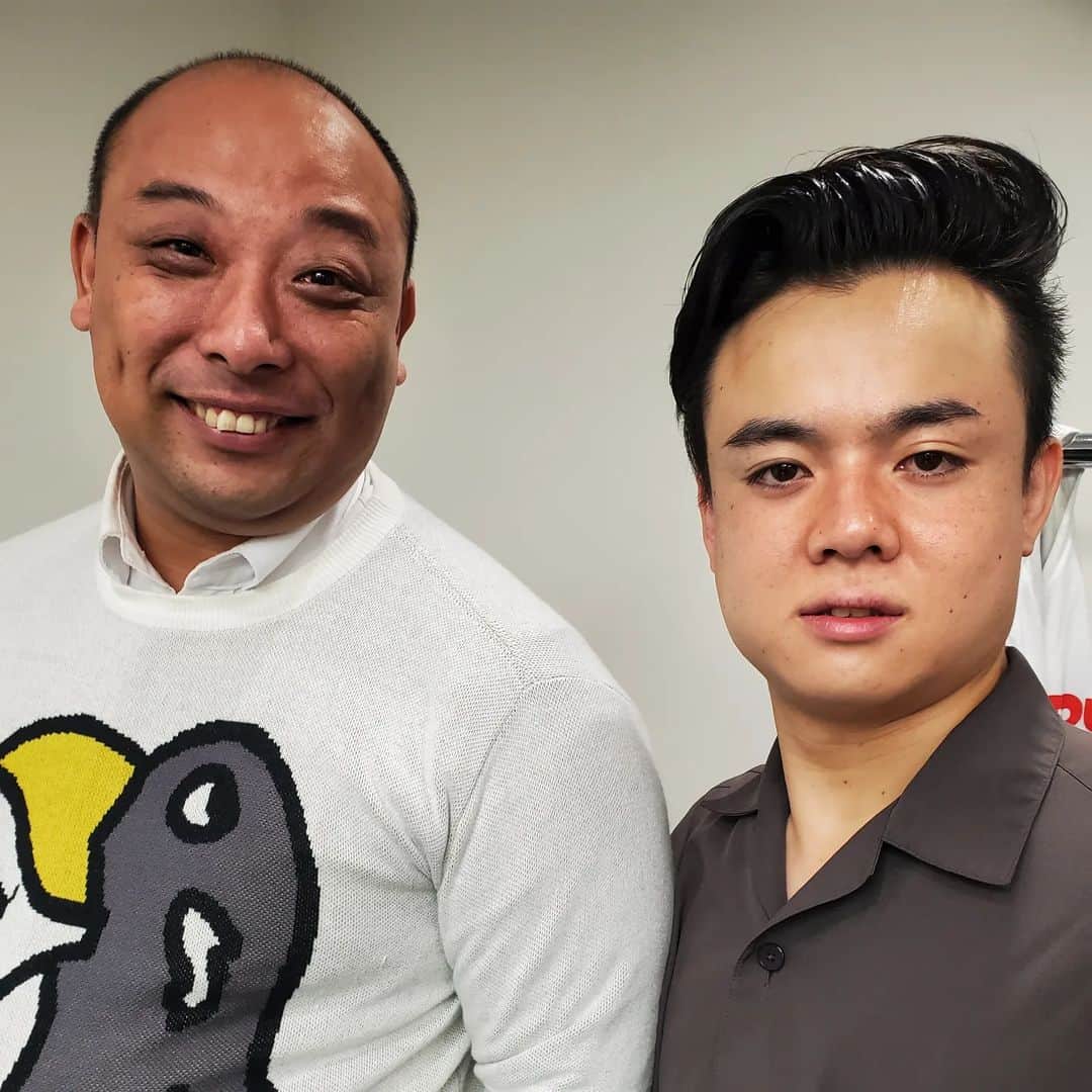 山口いく（アントワネット）のインスタグラム：「#トムブラウン みちおさん #マリオネットブラザーズ 肉汁」