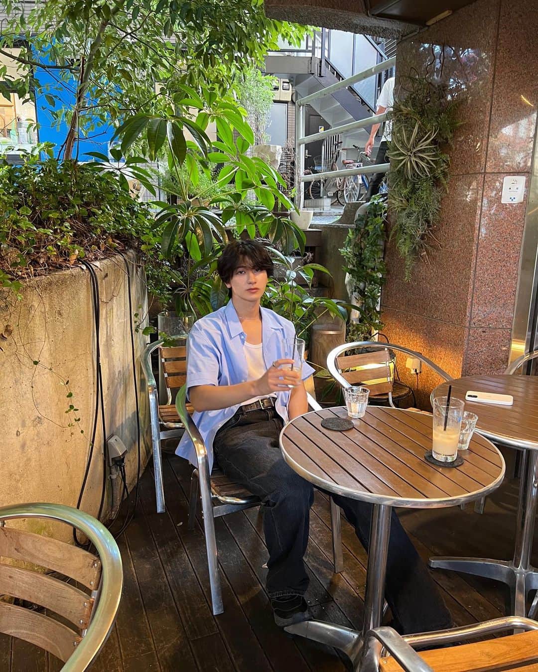 松下剛輝さんのインスタグラム写真 - (松下剛輝Instagram)「take a break at the cafe !」8月28日 21時06分 - go_kkki_