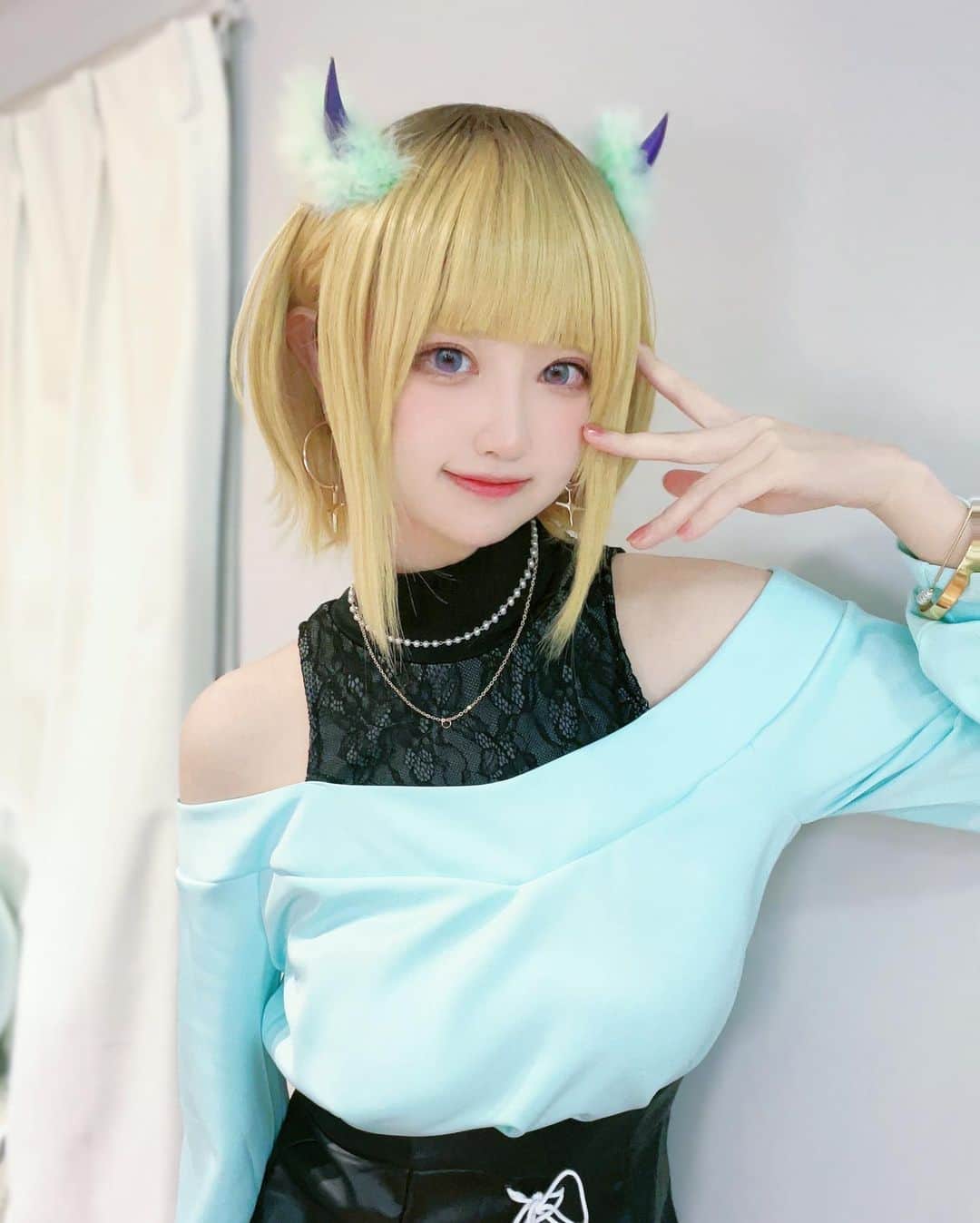 ちよのインスタグラム：「MEMちょ✨  #cosplay #cos #cosplayer  #コスプレ #コスプレイヤー　#推しの子 #oshinoko」