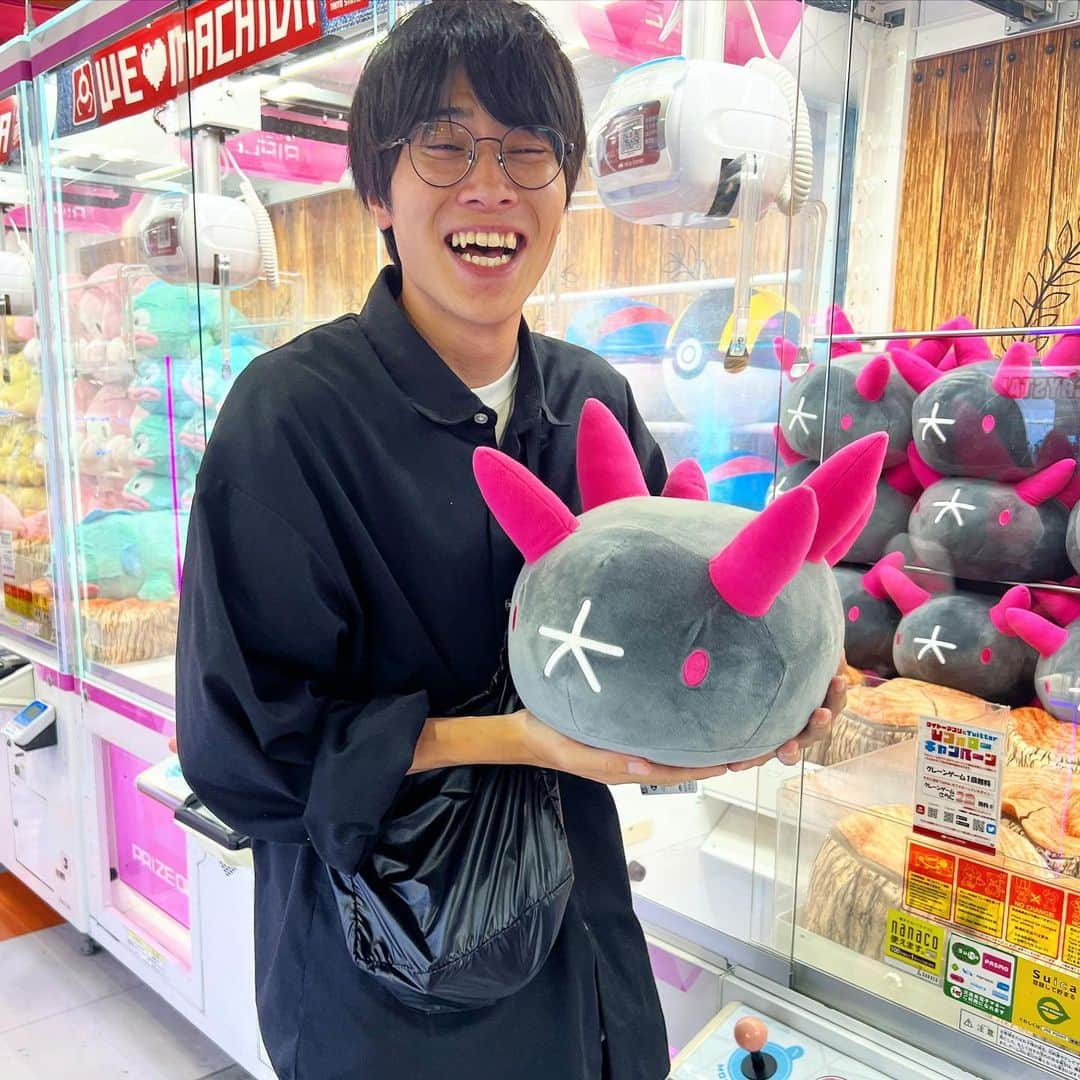 トマトクンさんのインスタグラム写真 - (トマトクンInstagram)「ナマコブシゲットだぜ（・大・）  #ポケモン#ゲームセンター」8月28日 21時49分 - tomatokun_the_entertainment