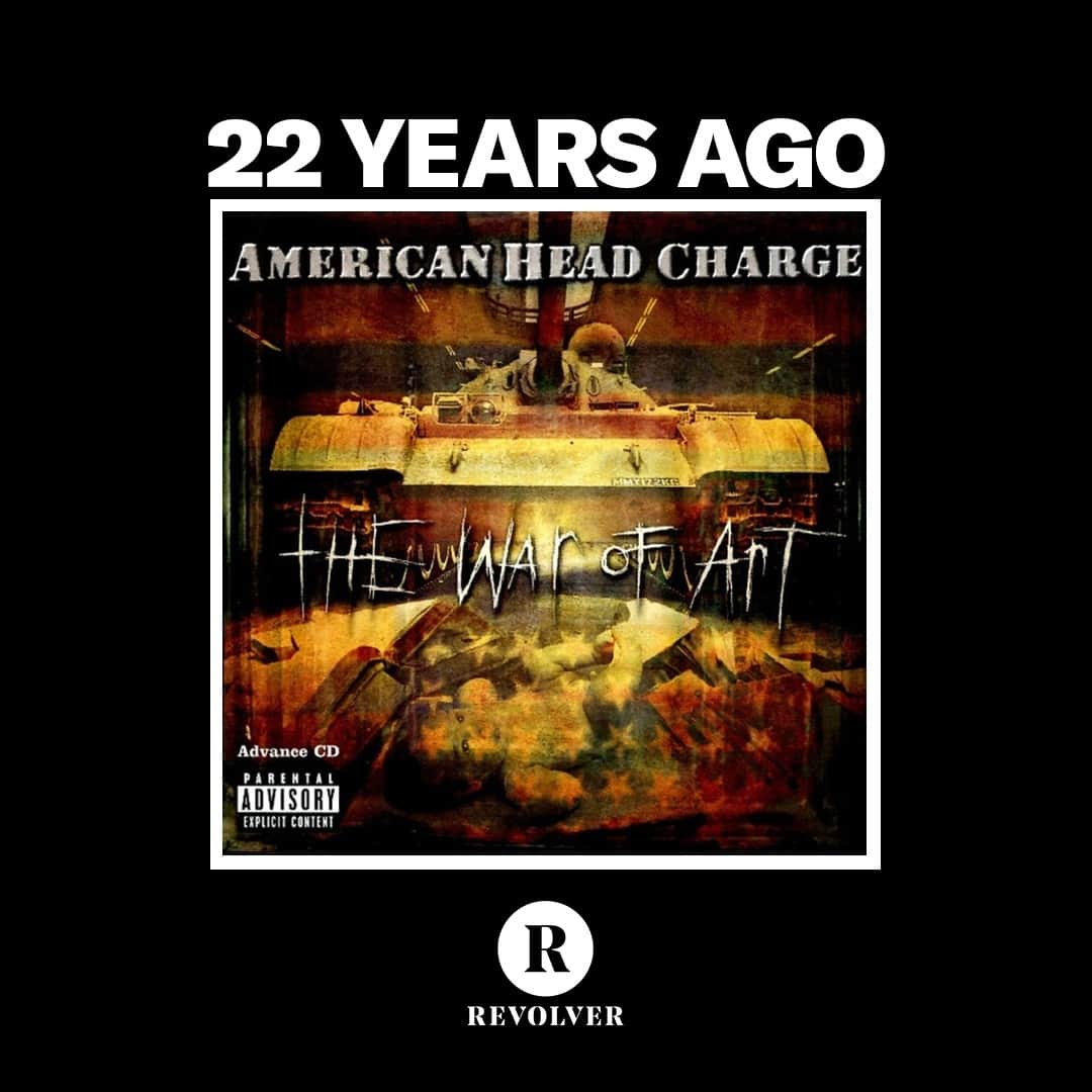 Revolverのインスタグラム：「Remember American Head Charge? The nu-metal contenders released their Rick Rubin-produced major-label debut on this date in 2001.⁠ ⁠ Who caught them on Ozzfest that year?」