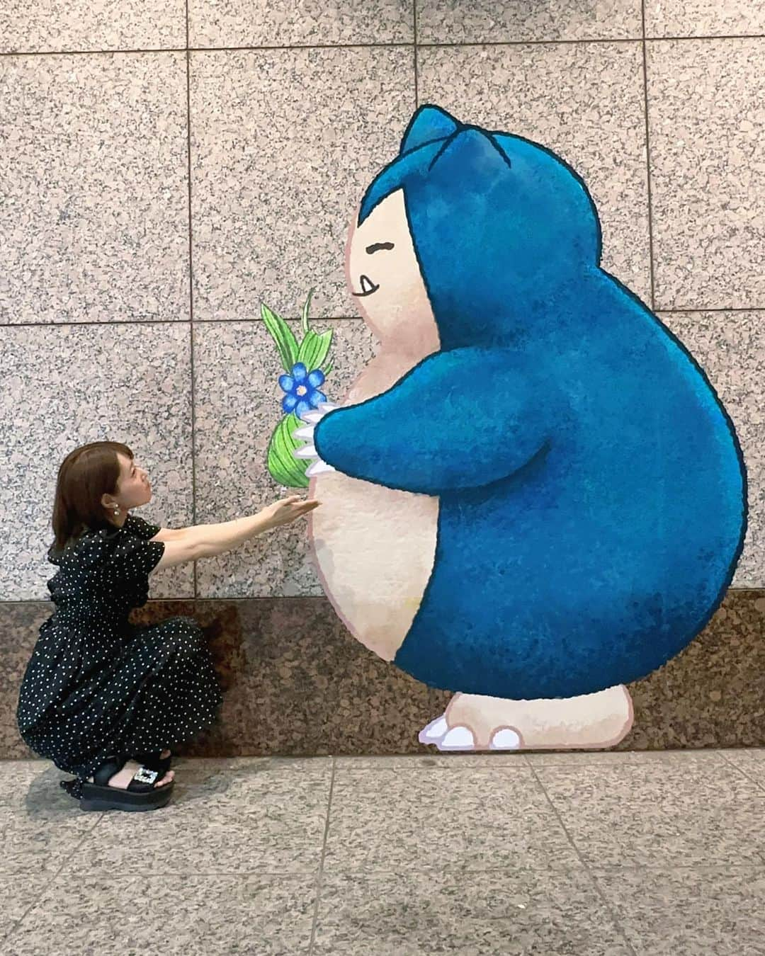 諸星みゆのインスタグラム：「💙💜❤️🧡💖💛💚 ⁡ クイーンズスクエアのポケジェニック📷✨ ⁡ カビゴンがトトロみたいてかわいい🤣笑 ⁡ クイーンズスクエアのポケジェニックは ちょっと見つけるの大変だった🥸💦 ⁡ ┈┈┈┈┈┈┈┈┈┈┈┈┈┈┈┈┈┈┈┈ ⁡ 📍クイーンズスクエア ⁡ ┈┈┈┈┈┈┈┈┈┈┈┈┈┈┈┈┈┈┈┈ ⁡ ⁡ #クイーンズスクエア #桜木町  #みなとみらい #ポケモン  #ポケスタグラム  #ポケジェニック #フォトジェニック #ポケモンwcs  #ポケモン #ピカチュウ #ピカスタグラム #ポケスタグラム #ポケモンだいすきクラブ #ポケモン好きと繋がりたい  #wcs2023 #wcs  #pokemon #pokemonworldchampionships  #pokestagram #pikachu #pikastagram #pokemonfan #pokemoncommunity #pokemonplush #pokemoncollectors #pokemoncollections #pokemonwcs#pokemonwcs2023 #pokegenicyokohama #pokemonworld#pokemonworlds #pokegenic」