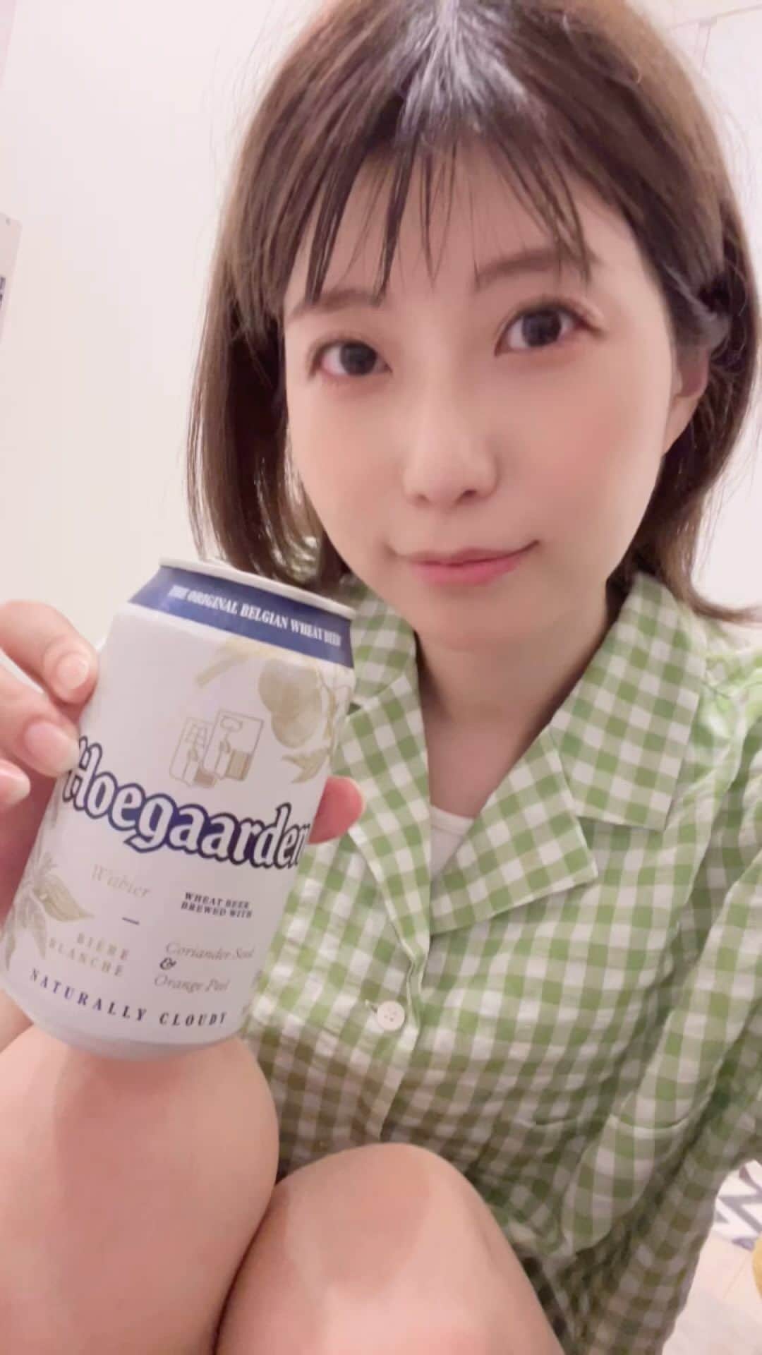 天野麻菜のインスタグラム：「ビール女子。3583」