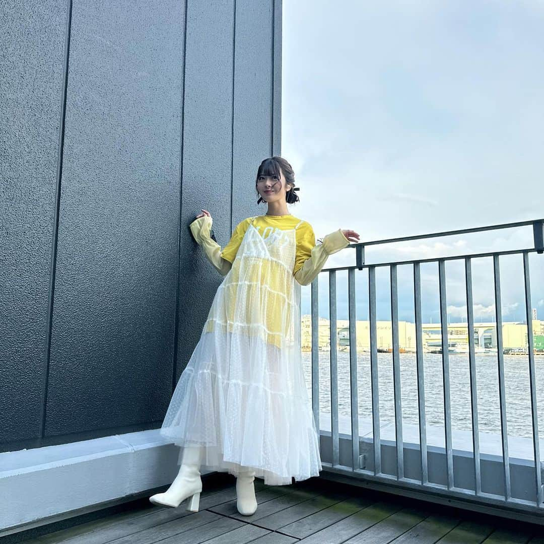 ゆなのインスタグラム：「この夏1番の幸せすぎた💛 本当にありがとうございました💛 だぁいすきだよお！！」