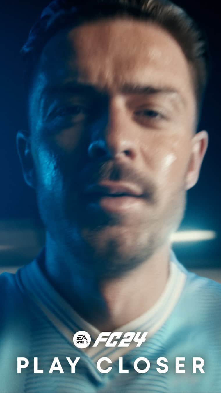 ジャック・グリーリッシュのインスタグラム：「See you on the pitch 👀 Play closer in #FC24 on PS5 @easportsfc」