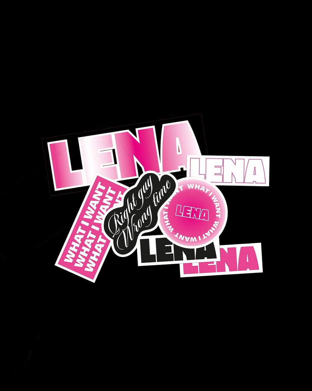 レナ・マイヤー＝ランドルートのインスタグラム：「Stickerzzzzz 💕  Link in Story」