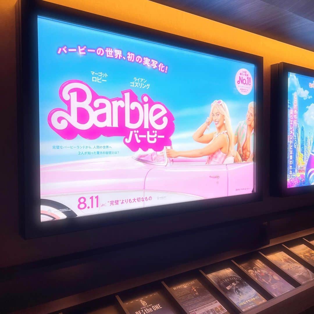 Chikako千佳子さんのインスタグラム写真 - (Chikako千佳子Instagram)「🛍️🎦  #barbie #バービー」8月29日 0時25分 - cindychikako