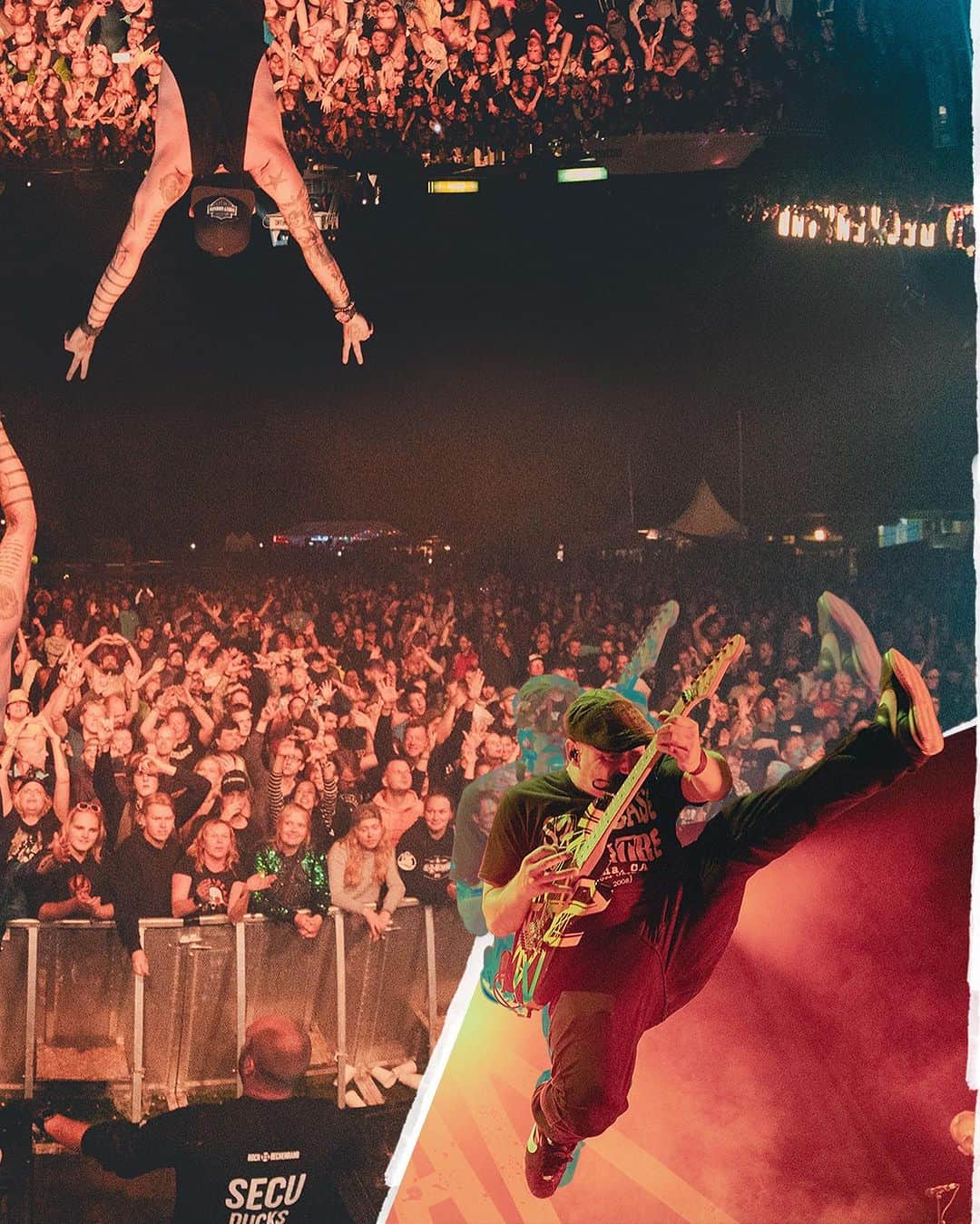 Zebraheadさんのインスタグラム写真 - (ZebraheadInstagram)「Europe we had the best time ever in our August run of Festival Shows and Club Shows!! Thank you from the bottom of our beer soaked hearts. 🙏  We have made it home safely and can’t wait to come back.  Enjoy the collage from 📷 @suzimue at @rockambeckenrand   It was an amazing night!  Next up San Diego, Anaheim and When We Were Young Festival in Vegas.  See you guys in October.」8月29日 0時29分 - zebraheadofficial