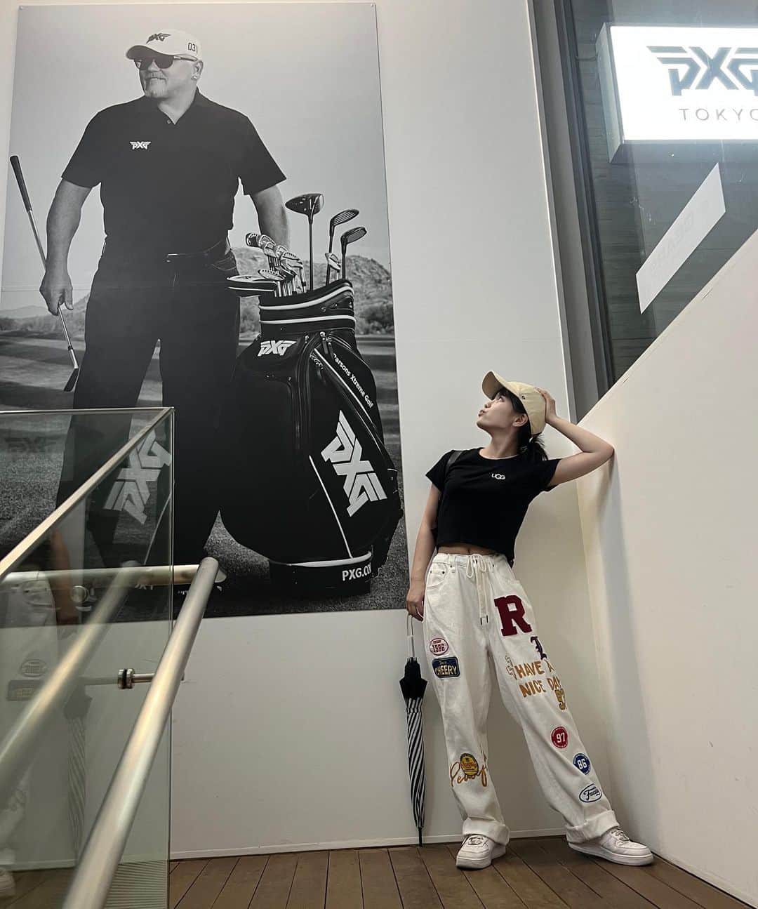 村山優香のインスタグラム：「⛳️してきたよ🏌️‍♀️ 楽しかったーあ いつもありがとうございます>_<」