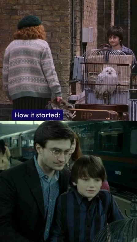 ダニエル・ラドクリフ（ファンアカウント）のインスタグラム：「Tiktok : lakmeche9340  #harrypotter #hogwarts #wizard #wizardingworld #ronweasley #hermionegranger #harrypottertok #gryffindor #ravenclaw #hufflepuff #slytherin」