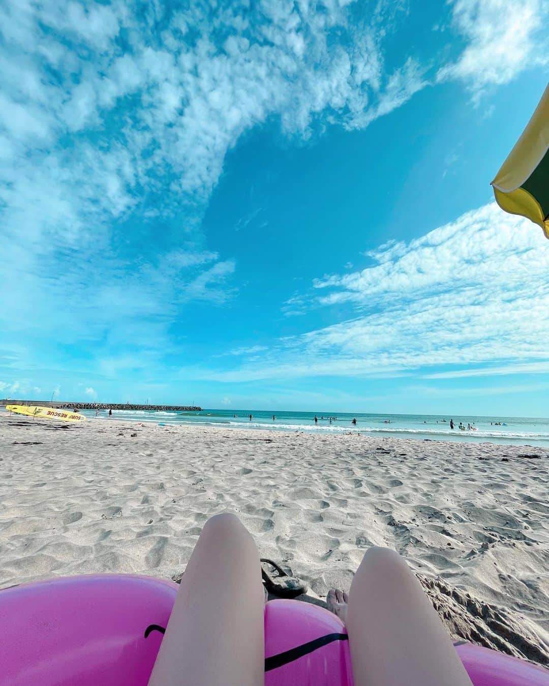 斉藤夏海のインスタグラム：「🏖🌊🦩🪸」