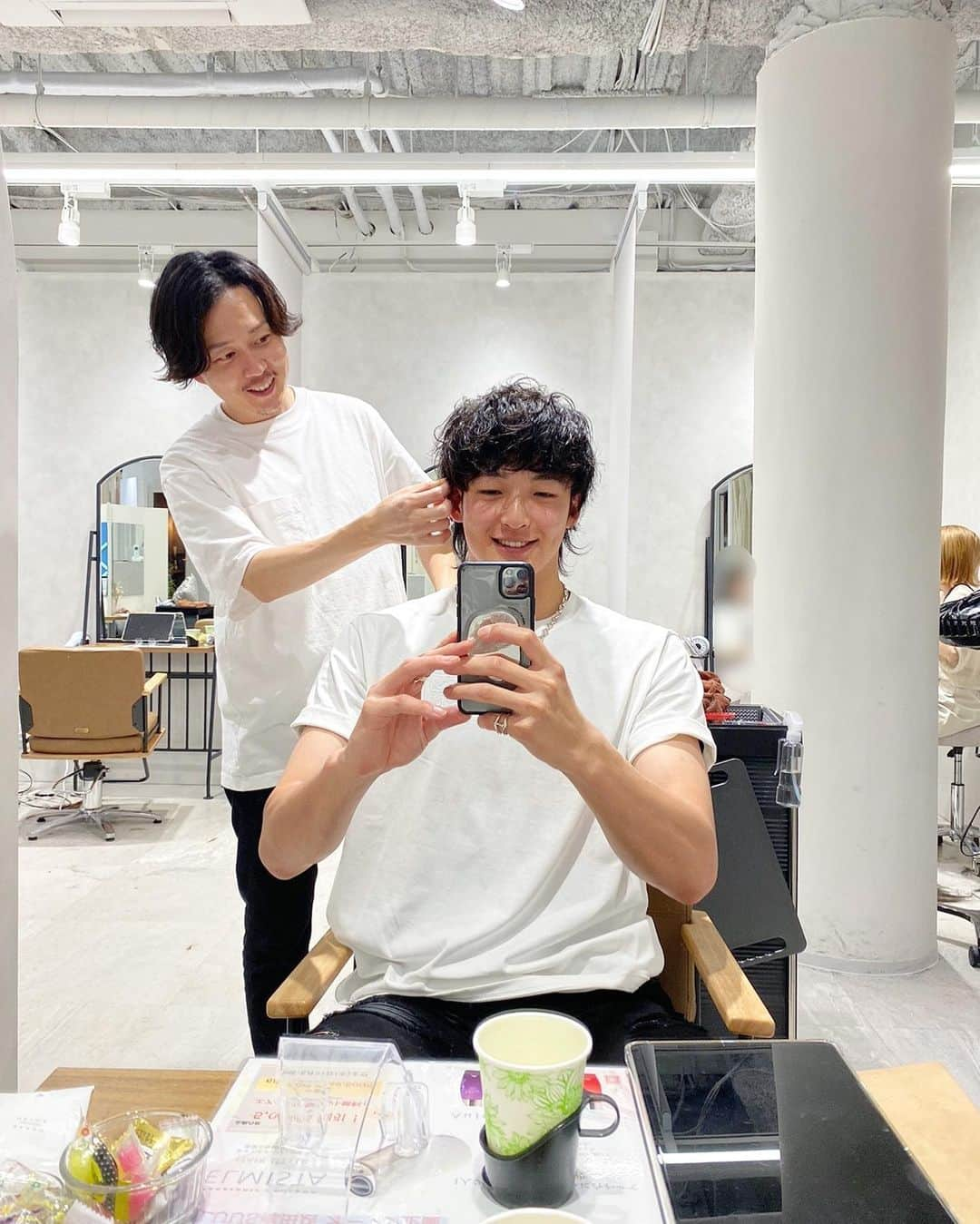 山崎颯一郎さんのインスタグラム写真 - (山崎颯一郎Instagram)「New Hair いつもありがとうございます😊」8月29日 0時51分 - yamazaki63