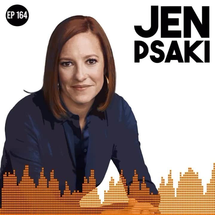 ショーン・ヘイズのインスタグラム：「Press room’s graceful guide,  Jen Psaki’s words, truth and tide,  Wisdom flows inside.   Welcome to an all-new-“HaikuLess”.  This episode was recorded on July 11, 2023.  #SmartLess #SeanHayes #JasonBateman #WillArnett #JenPsaki」