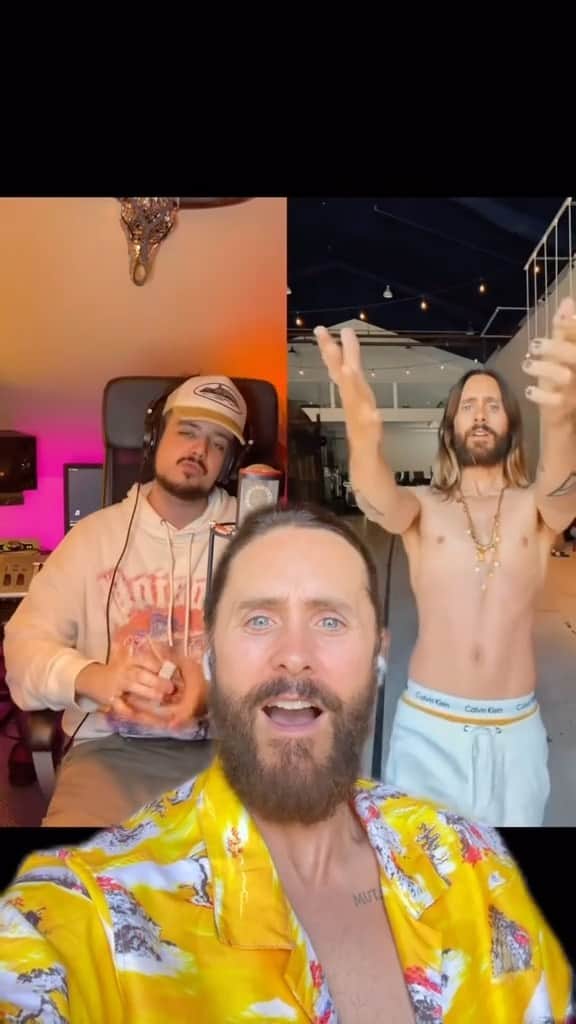 ジャレッド・レトのインスタグラム：「Holy shit so good 🙏🏼 @hex」