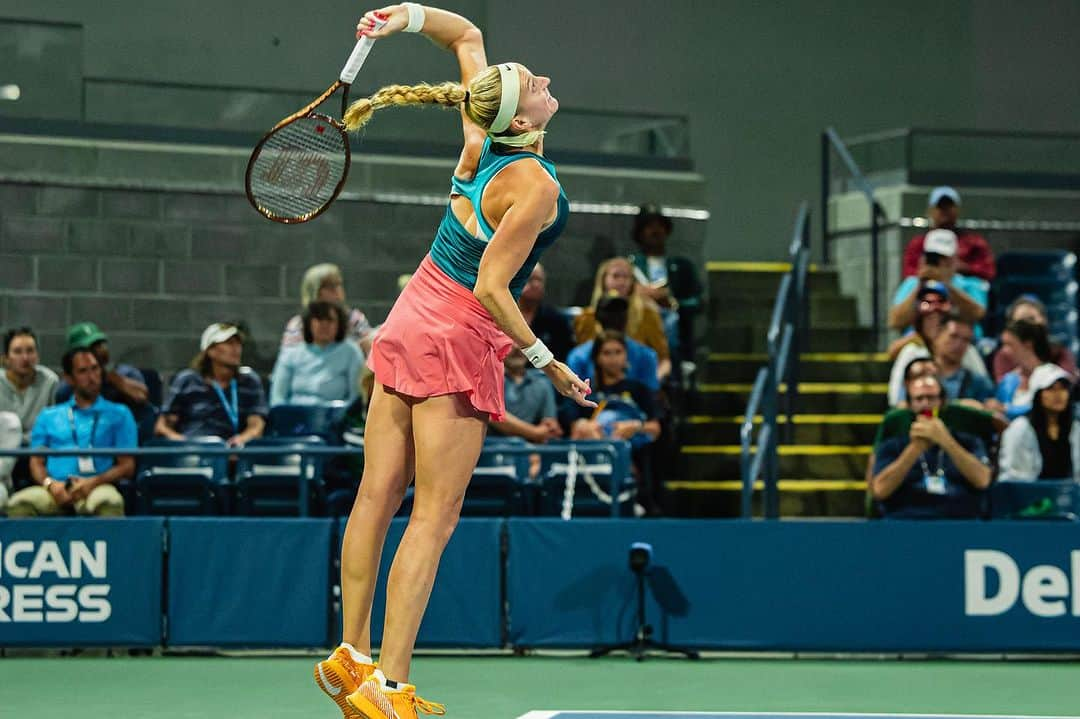 PetraKvitovaさんのインスタグラム写真 - (PetraKvitovaInstagram)「First round win at a Slam, never easy, never taken for granted, *always* feels so good 🙏🗽  @usopen | 📸 @sbermatov」8月29日 12時11分 - petra.kvitova