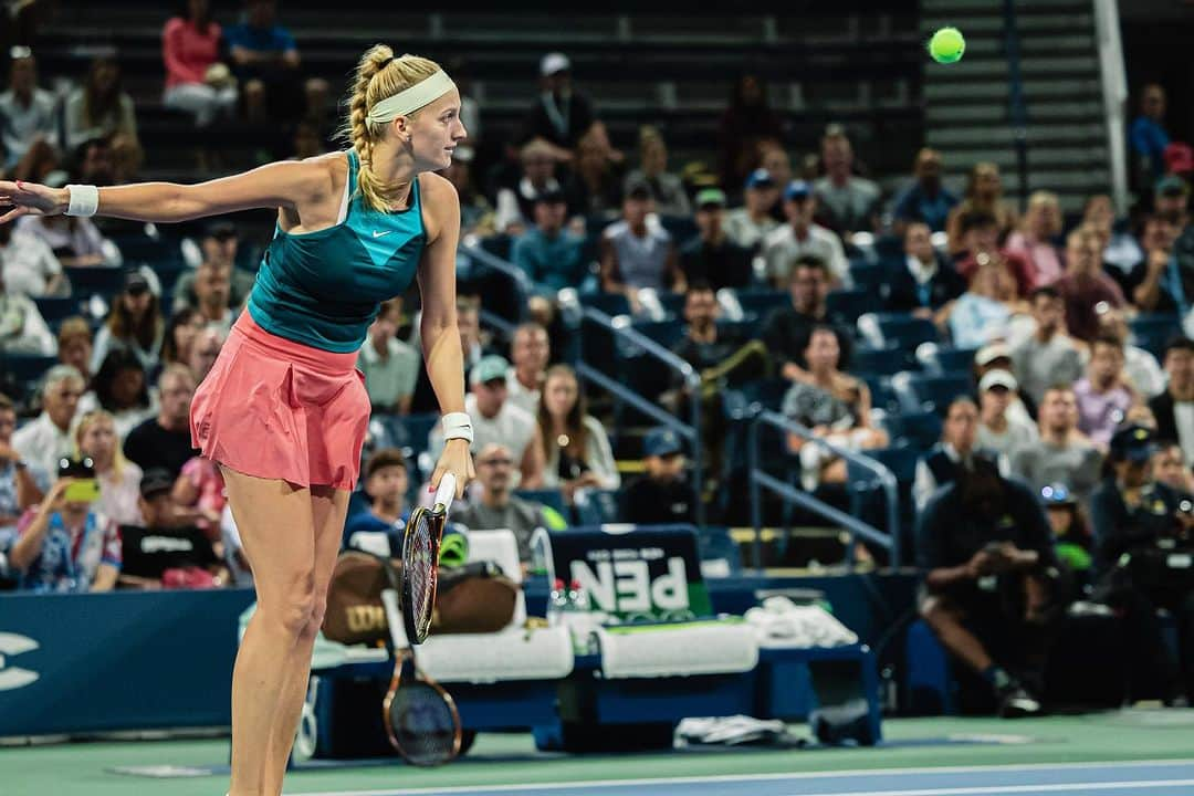 PetraKvitovaさんのインスタグラム写真 - (PetraKvitovaInstagram)「First round win at a Slam, never easy, never taken for granted, *always* feels so good 🙏🗽  @usopen | 📸 @sbermatov」8月29日 12時11分 - petra.kvitova