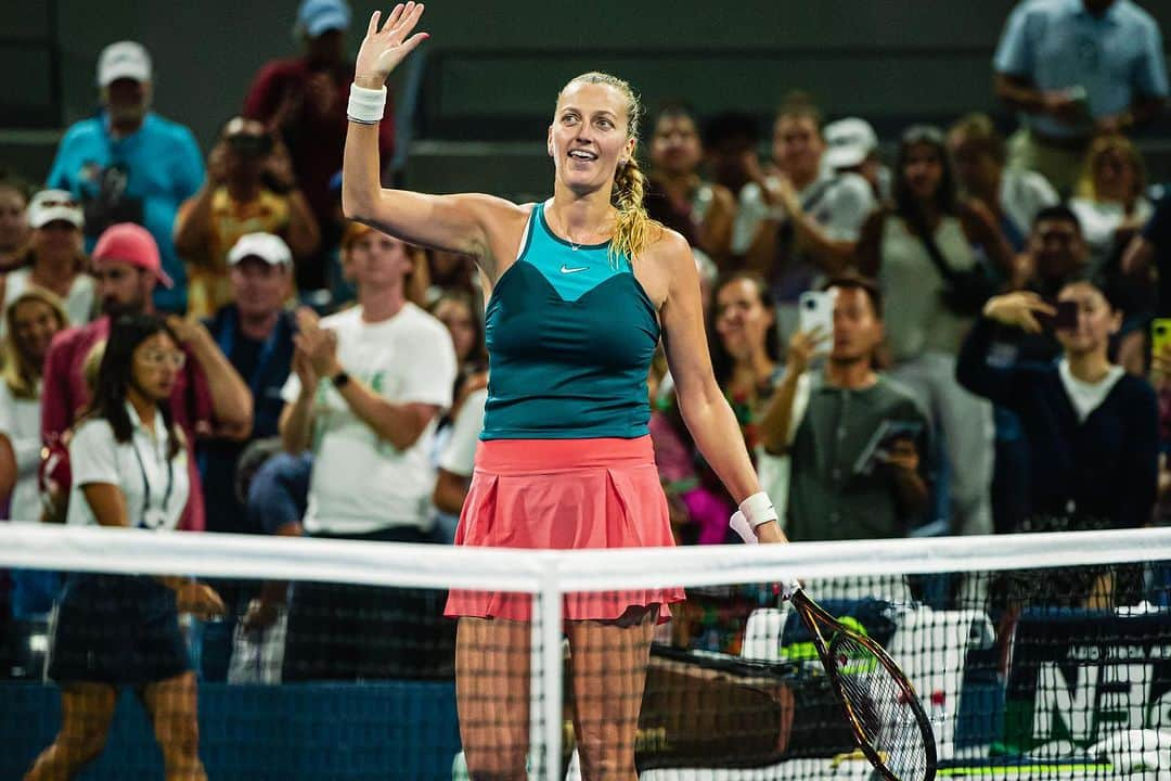 PetraKvitovaさんのインスタグラム写真 - (PetraKvitovaInstagram)「First round win at a Slam, never easy, never taken for granted, *always* feels so good 🙏🗽  @usopen | 📸 @sbermatov」8月29日 12時11分 - petra.kvitova