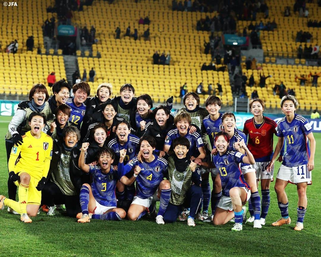 日本サッカー協会さんのインスタグラム写真 - (日本サッカー協会Instagram)「. 🏆写真で振り返る ワールドカップ📸  みんなで戦い掴み取った歓喜の瞬間⚽✨  Here is the moment of joy that everyone fought and grabbed together.  #BEYOURBESTSELF #最高の自分であれ #FIFAWWC #JPN #なでしこジャパン #なでニコ #夢への勇気を #jfa #daihyo #nadeshiko #サッカー日本代表 #サッカー #soccer #football #⚽ #女子サッカー #womenfootball #womensfootball #womensoccer #womenssoccer」8月29日 12時08分 - japanfootballassociation