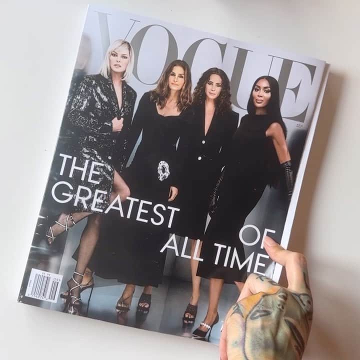 のインスタグラム：「VOGUE US September Issue🇺🇸」