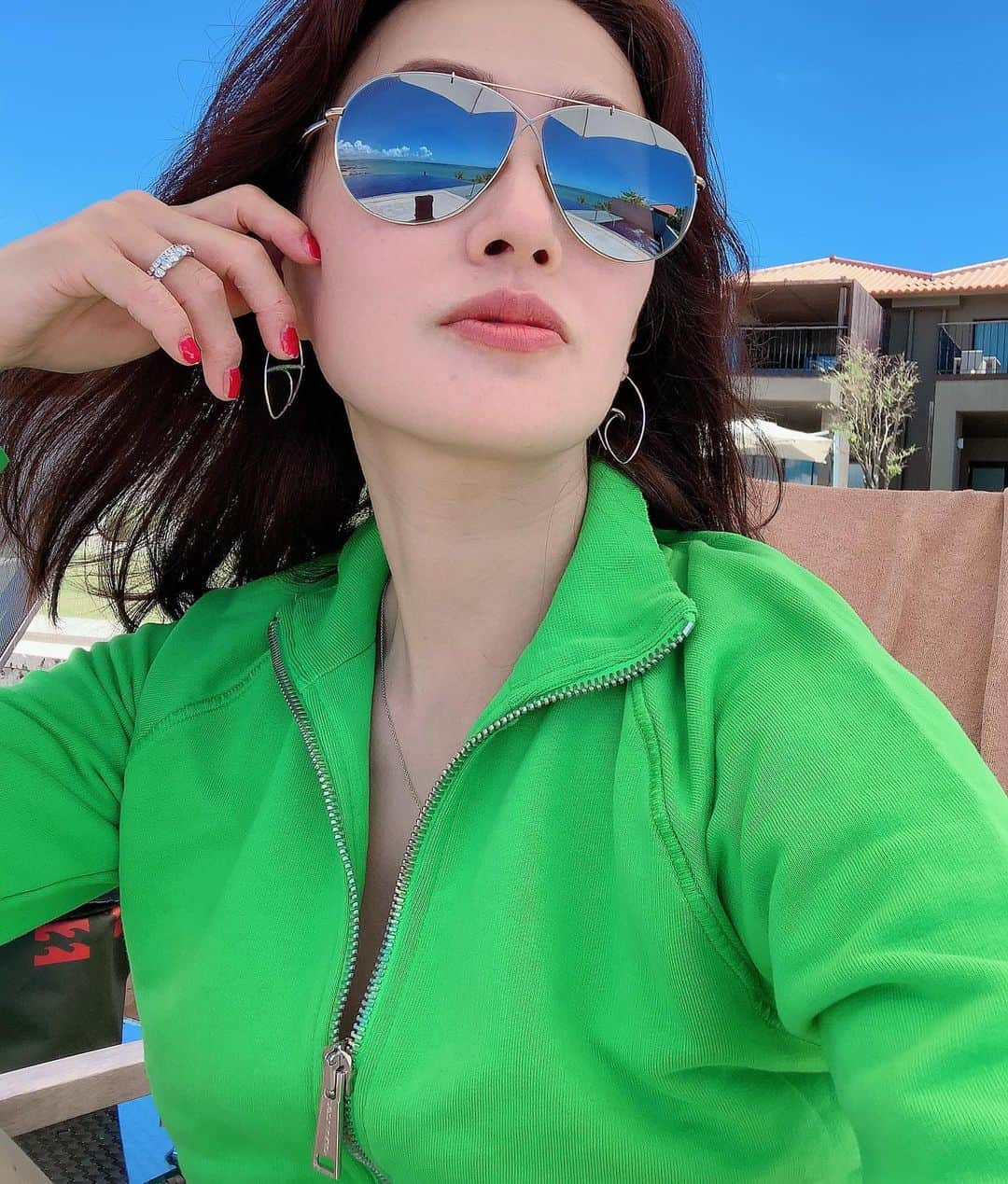 真樹麗子さんのインスタグラム写真 - (真樹麗子Instagram)「Summer Vacation!🌈👙🍧✨  #summer #privatebeach  #beautiful #beach #feelnature #lovemylife  #happiness  #tomford #harrywinston  #hirotaka #model  #beauty  #空と海とつながる」8月29日 13時11分 - makiofficial_0718