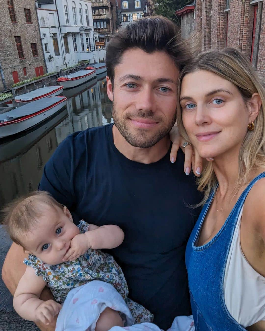 Ashley Jamesさんのインスタグラム写真 - (Ashley JamesInstagram)「Hello, I just want to check in. We're on a family European road trip. We dreamt about travelling during Tommy's paternity leave with Alfie, but it ended up being lockdown. So anyway, here we are now.   I've got so much to catch you all up on, but let me begin by saying Bruges is beautiful. So so beautiful. A little stressful with two babies - we spend most of the time saying how my h we can't wait to come back on our own as it's so romantic, but I'm so happy to be here creating memories with the littles.   We had an awful experience though. I can't stop thinking about it, and I've not really known whether to share it or not. I still don't know. I haven't been able to stop thinking about it. I still don't know.   TW: Death.  A man died in our hotel. Tommy and Alf went out in the morning and left Ada and I in our room. Our room was about 10 steps up some stairs and at the bottom of the stairs was another room.   I went downstairs and there was a man getting CPR at the bottom. I ran back up but I heard everything. I won't go into details, but I'm sure you can imagine it wasn't a nice thing to hear and witness. I feel so sorry for all his loved ones.  Tommy couldn't get into the hotel and I couldn't get out of the room, and for a split second Tommy thought it could have been Ada or I as I'd misplaced my phone.   Anyway, it is Definitely a reminder of how precious life is. How we shouldn't go to bed angry with people we love. Of how short life can be. It keeps replaying in my mind.   And also, wow, paramedics are just heroes aren't they. ❤️  For now I guess I just want to say, life is too short to not be doing that thing you want to do... hug your loved ones. And try not to go to bed upset with anyone. 🙏❤️」8月29日 4時45分 - ashleylouisejames