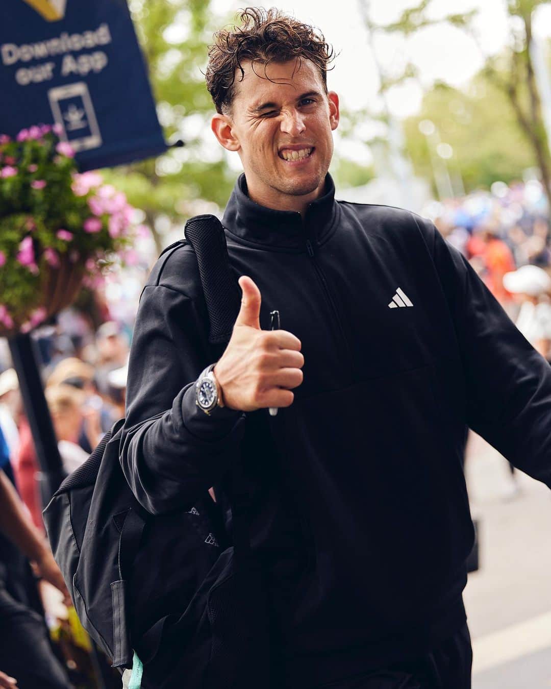 ドミニク・ティエムのインスタグラム：「What a feeling, after two and a half years 💪⚡️ Looking forward to what's to come!  📸: @atptour」