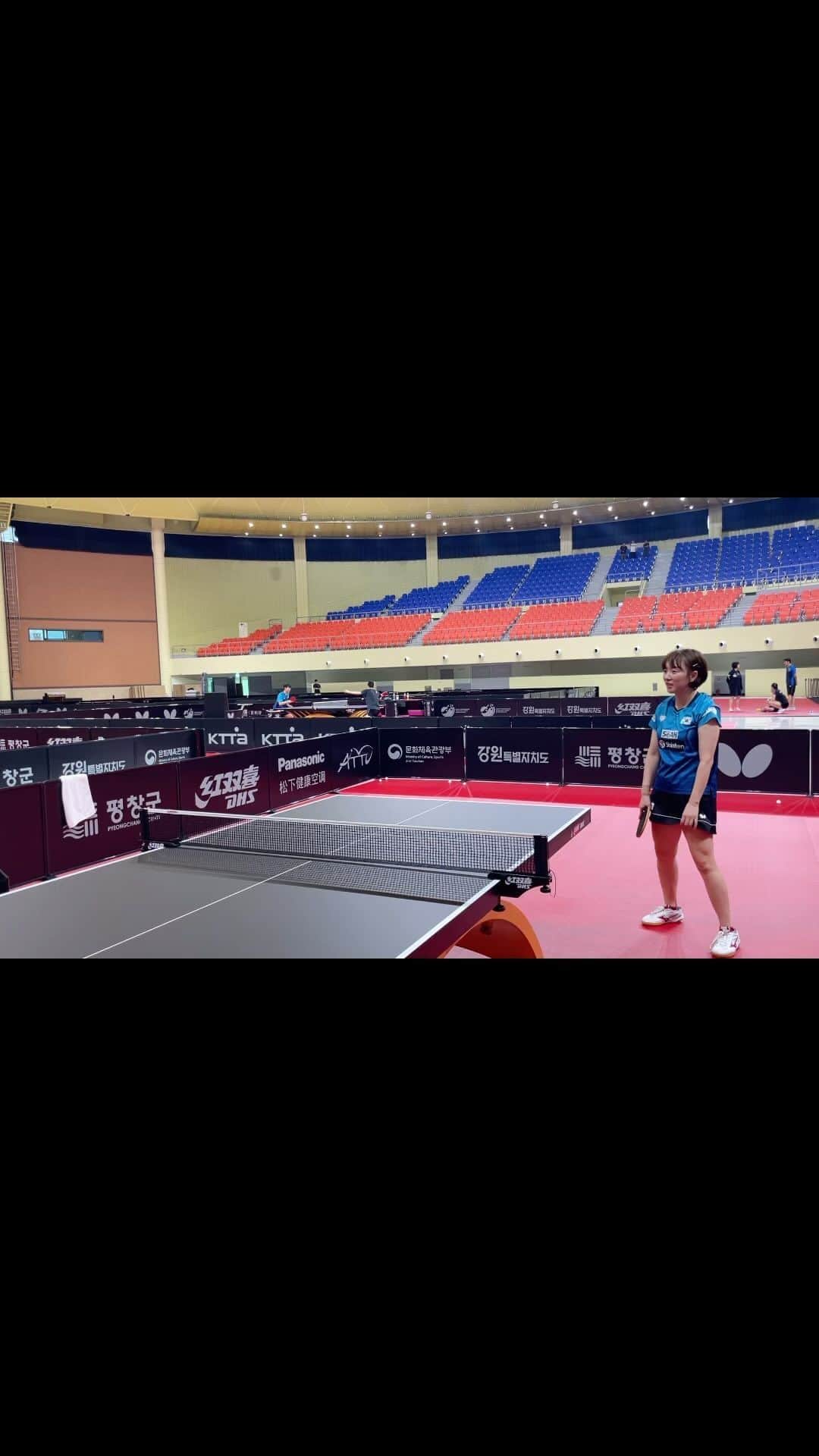 ソ・ヒョウオンのインスタグラム：「🏓🔥」