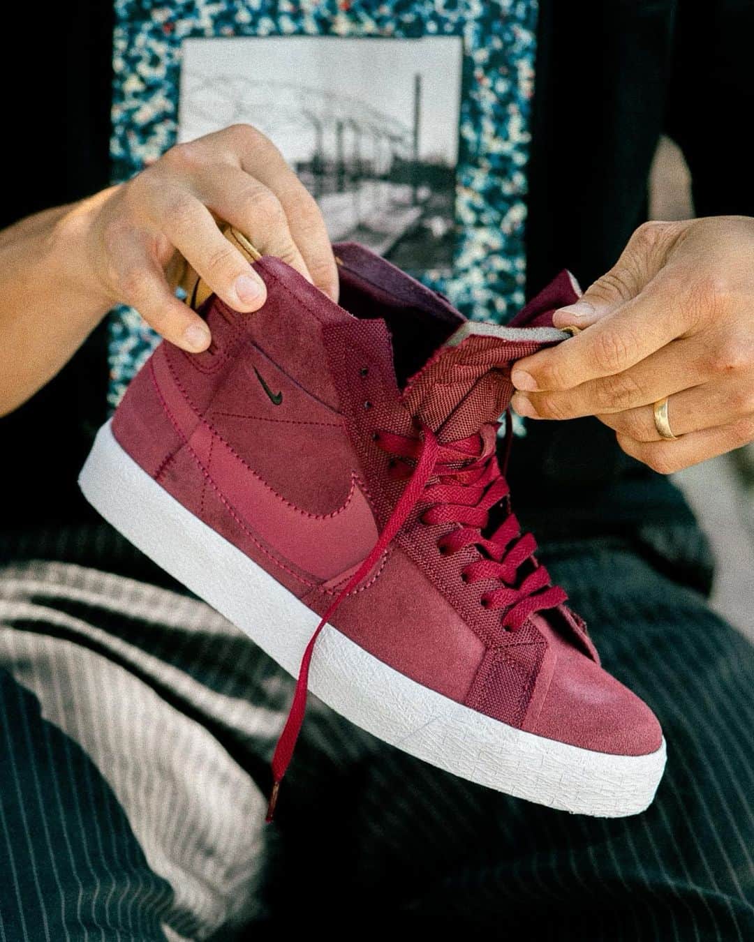 Nike Skateboardingのインスタグラム：「Blazer Mid PRM available now in our IG Store, select skate shops, and Nike.com.」