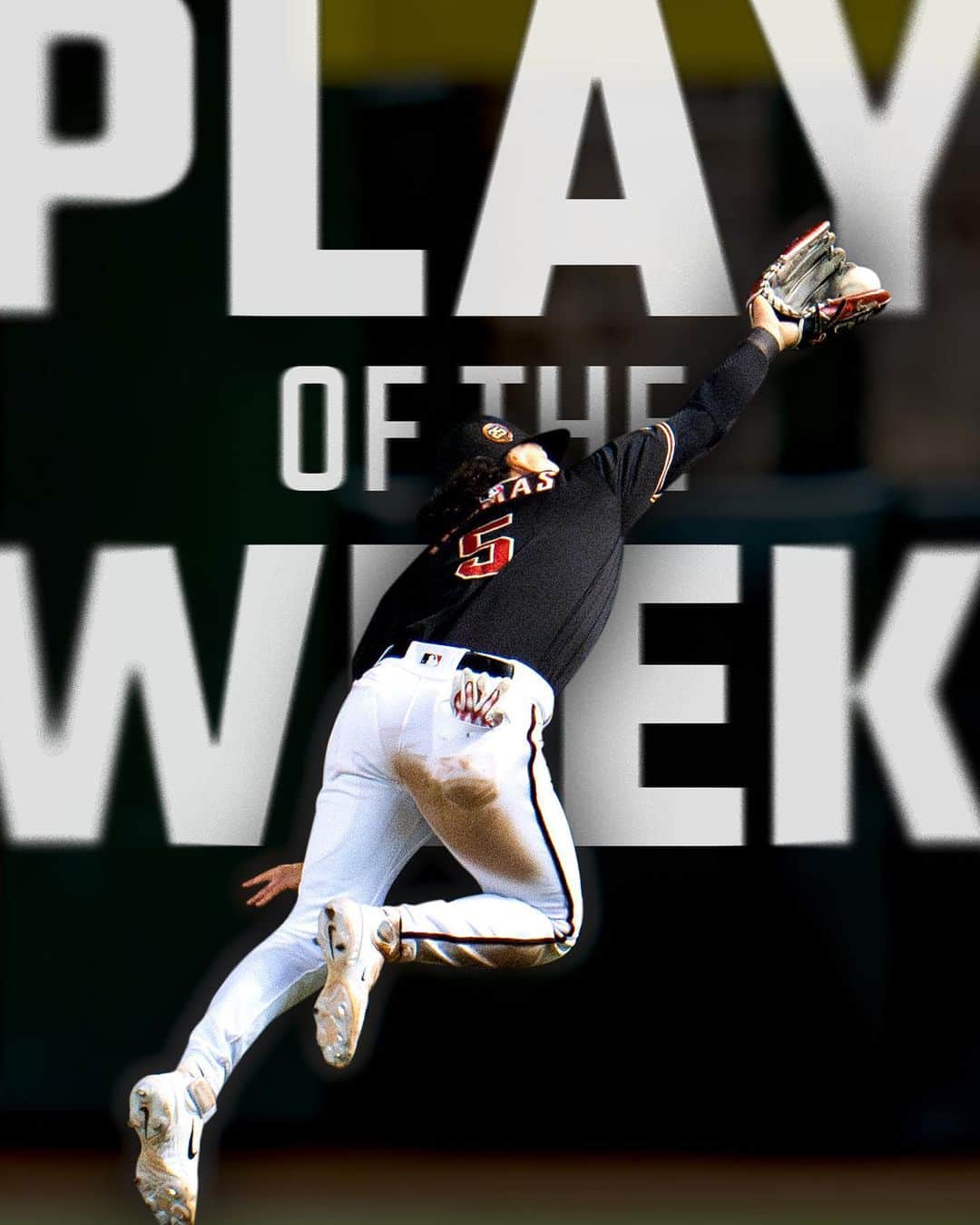アリゾナ・ダイヤモンドバックスのインスタグラム：「Still have this one on repeat. 🤩  Alek Thomas’s second-career @mlb Play of the Week was an all-timer.」