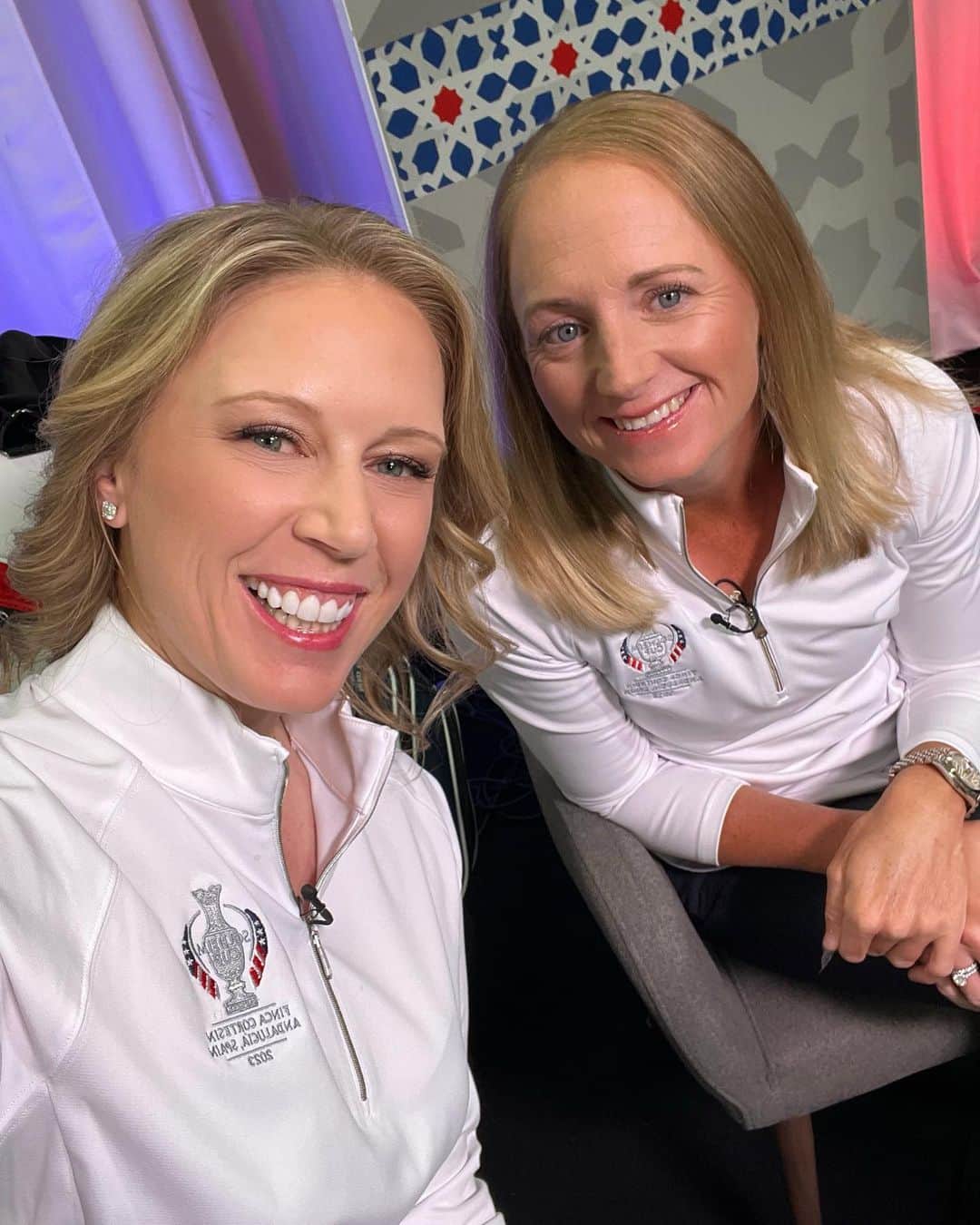 モーガン・プレッセルのインスタグラム：「Exciting day with Captain Stacy Lewis finalizing the @solheimcupusa team! Less than a month until the Solheim Cup kicks off in Spain! Let’s gooooooo USA!! 🇺🇸」