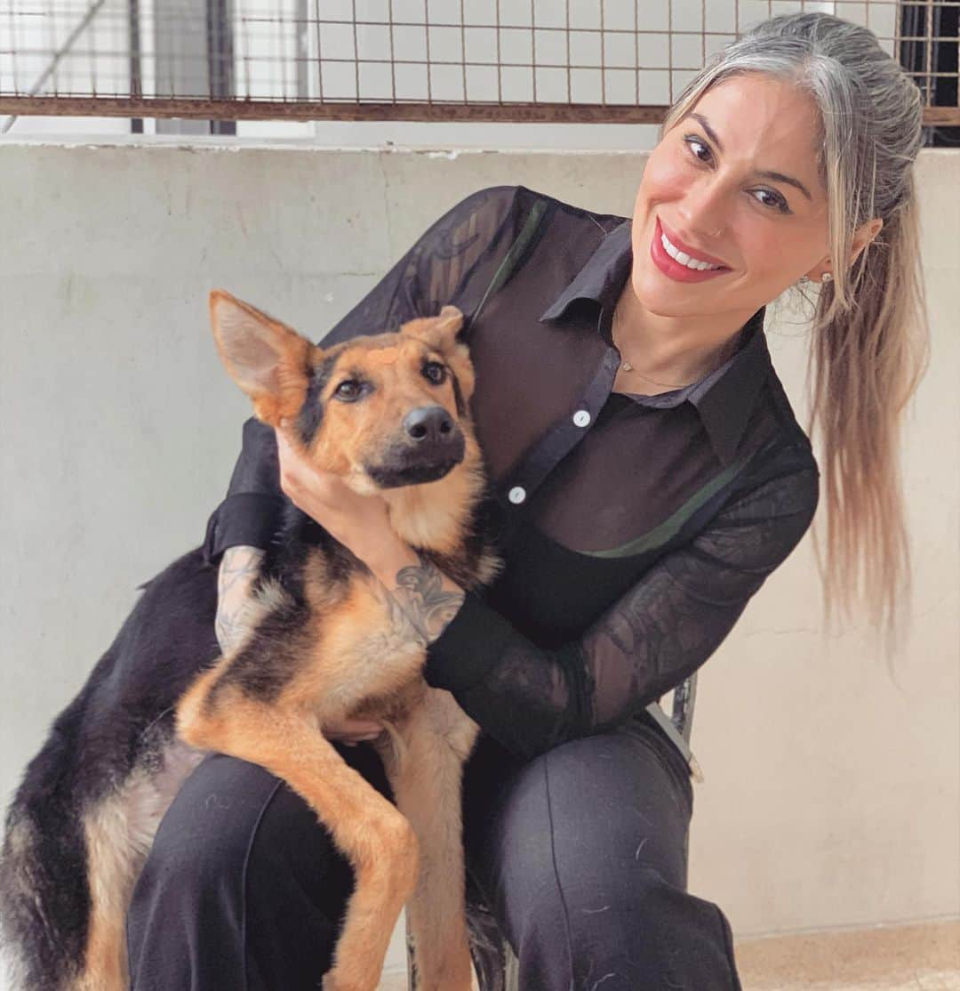 バネッサ・メスキータのインスタグラム：「Muitos animais morrem TODOS os dias esquecidos nos abrigos sem ter uma chance de ser amado. Reconsidere o comércio e adote um animal carente !   *AdoteComResponsabilidade*   #adote #adoteumamigo #adoteumviralata #adotarétudodebom #medicinaveterinaria」