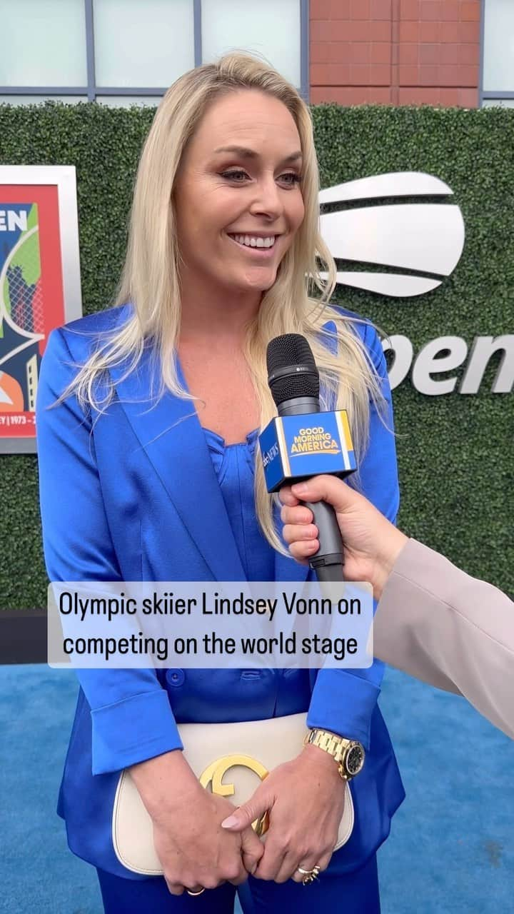 リンゼイ・ボンのインスタグラム：「“I felt like I dealt with a lot of criticism very well but as athletes you have to be able to have thick skin.” #LindseyVonn #USOpen」