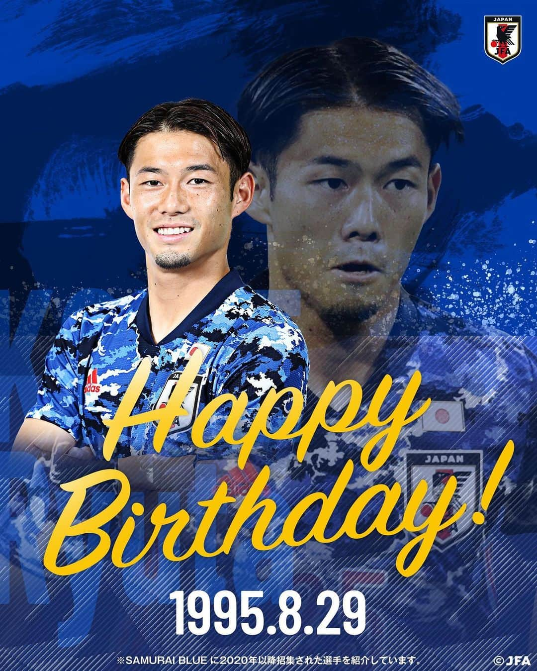 日本サッカー協会さんのインスタグラム写真 - (日本サッカー協会Instagram)「. 🎂𝙃𝘼𝙋𝙋𝙔 𝘽𝙄𝙍𝙏𝙃𝘿𝘼𝙔🎂  今日8月29日は横浜F･マリノス 小池龍太選手のお誕生日です🎉  おめでとうございます👏  #お誕生日おめでとう #HappyBirthday #HBD #小池龍太 @iamryu____k @yokohamaf.marinos #fmarinos  #横浜Fマリノス #夢への勇気を #jfa #daihyo #SAMURAIBLUE #サッカー日本代表 #サッカー #soccer #football #⚽」8月29日 10時12分 - japanfootballassociation