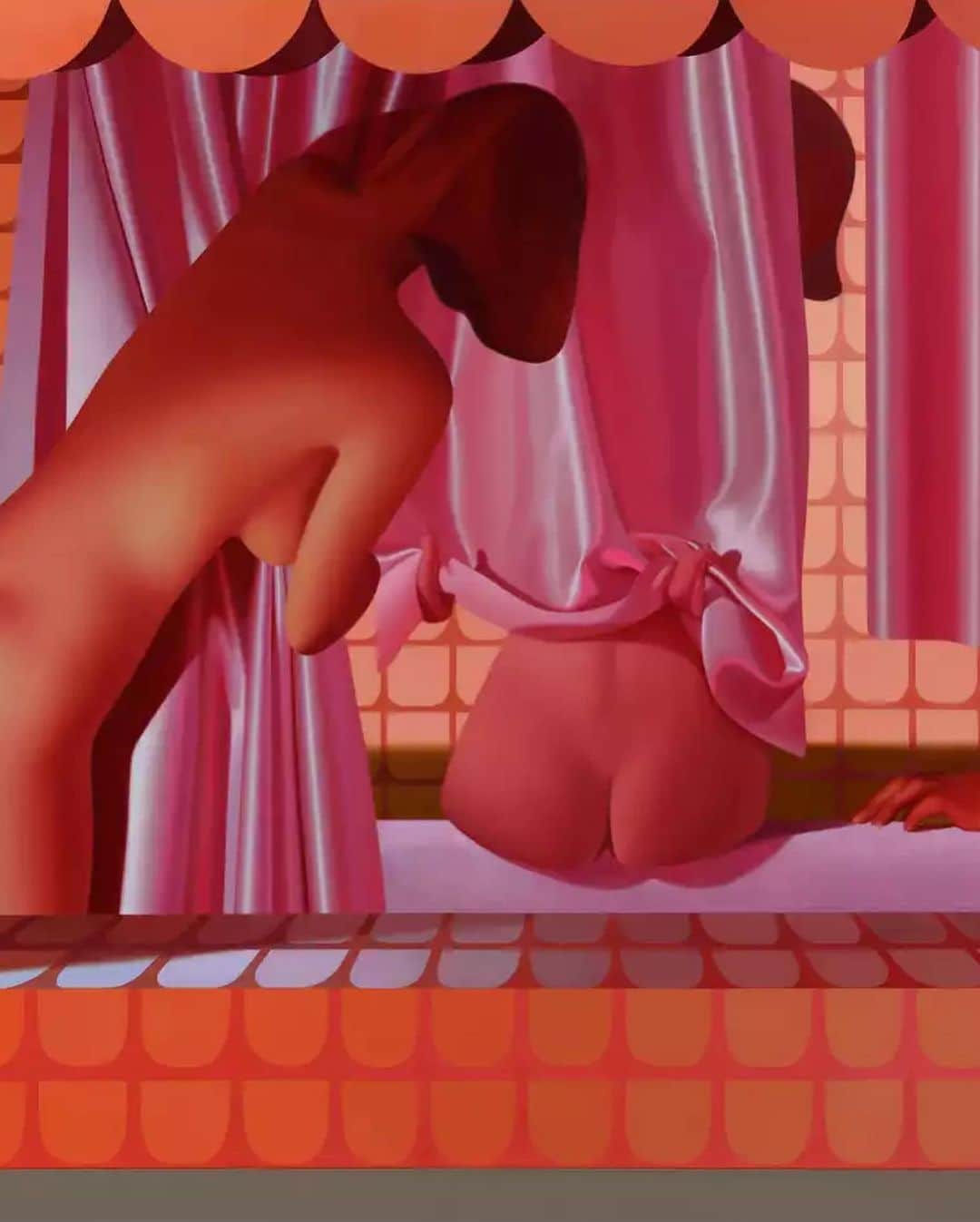 のインスタグラム：「Details and paintings by @katecmeissner, who has an upcoming solo show at @1969gallery」