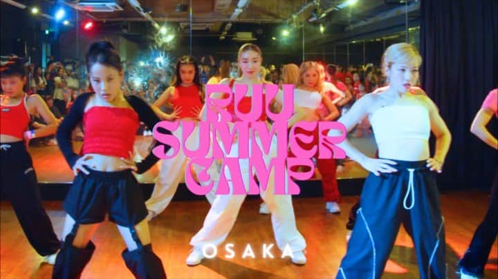 Ruuのインスタグラム：「💖🌺RUU SUMMER CAMP OSAKA🌺💖  2NE1 Remix❤️🔥❤️🔥❤️🔥 燃えまくりました🔥🔥🔥🔥🔥🔥🔥  🎥 @gen283_97」