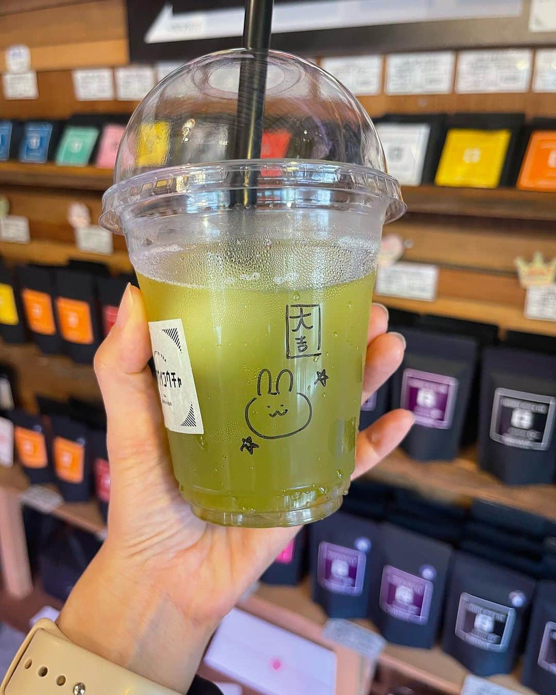 荒木麻里子さんのインスタグラム写真 - (荒木麻里子Instagram)「まだまだ暑い日が続きますね😮 先日ロケで、 『ニガクナイコウチャ』でお馴染みの @green8cafe_official へ。 ⁡ 和紅茶を使ったかき氷を頂きました𓂃🍧 和紅茶といちごの組み合わせは上品なスイーツのよう。 甘さ控えめなので、ストロベリーティーを飲んでるようでした🍓 ⁡ 𓉞 グリーンエイトカフェ ▷ @green8cafe_official  ⁡ ティーパックを入れたままでも全く苦くならないこちらの紅茶。 種類も沢山あったのでプレゼントにも喜ばれそう❤︎︎ 少し涼しくなったらテラス席も良さそうです🍃 ⁡ ⁡ #和紅茶 #茶氷 #茶氷プロジェクト2023 #しずおか週末さんぽ」8月29日 14時19分 - marilyn198612