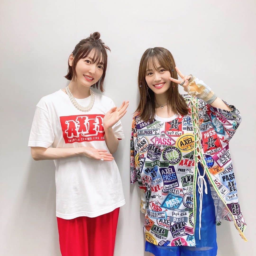 伊藤美来さんのインスタグラム写真 - (伊藤美来Instagram)「🔥  アニサマの思い出☺︎  #みくです☺︎ #anisama #芹澤優　ちゃん #MyGO ちゃん #ASCA さん #東山奈央 さん #halca さん #村上まなつ ちゃん #花澤香菜 さん #大西亜玖璃 ちゃん #鬼頭明里 ちゃん #小倉唯 さん」8月29日 15時18分 - itomiku_official