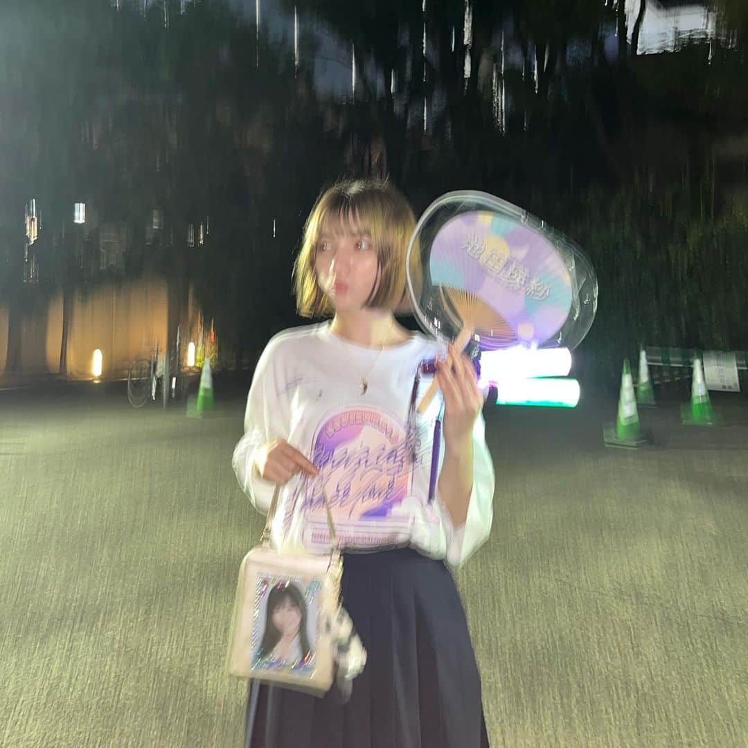東海林クレア（くれたん）のインスタグラム：「最高の夏をありがとう🥹💖 もっともっと乃木坂が大好きになりました。また来年もここに来れますように！！！！！」