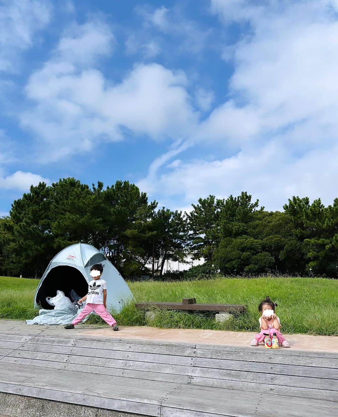 鈴木あきえのインスタグラム：「#横須賀海辺つり公園 へ行ってきました🐟  沖縄で釣りに目覚めてからの、都内近郊攻めです。笑  #海辺つり公園　は 安全対策フェンスや緊急時浮き輪などもあったり、 後ろの芝生エリアにはテントも貼れたりして 子連れ釣りにとても優しい環境でした🎣🩵  この日は #カワハギ #カサゴ #ベラ #オコゼ　（←毒持ってるの知らなかった😱隣のおじちゃんが教えてくれました🐟ありがとうございます🙏🏻）  が釣れたよ😊  早朝から行ったから、 たっぷり堪能したのに 撤退時はまだ昼。  そのあとは 中華街にぷらっと寄って帰ってきました〜🍥  いろんな釣りスポット探したい🎣」