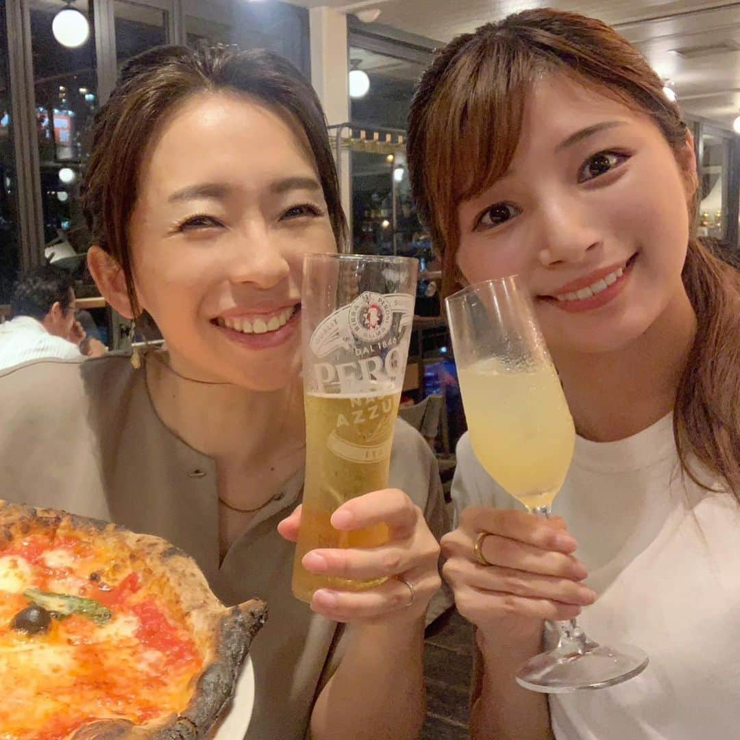 羽村亜美さんのインスタグラム写真 - (羽村亜美Instagram)「大阪にて。 ひさーしぶりに！！！  竹村美緒ちゃん。  たくさん笑ったー！！！」8月29日 16時47分 - amihamura