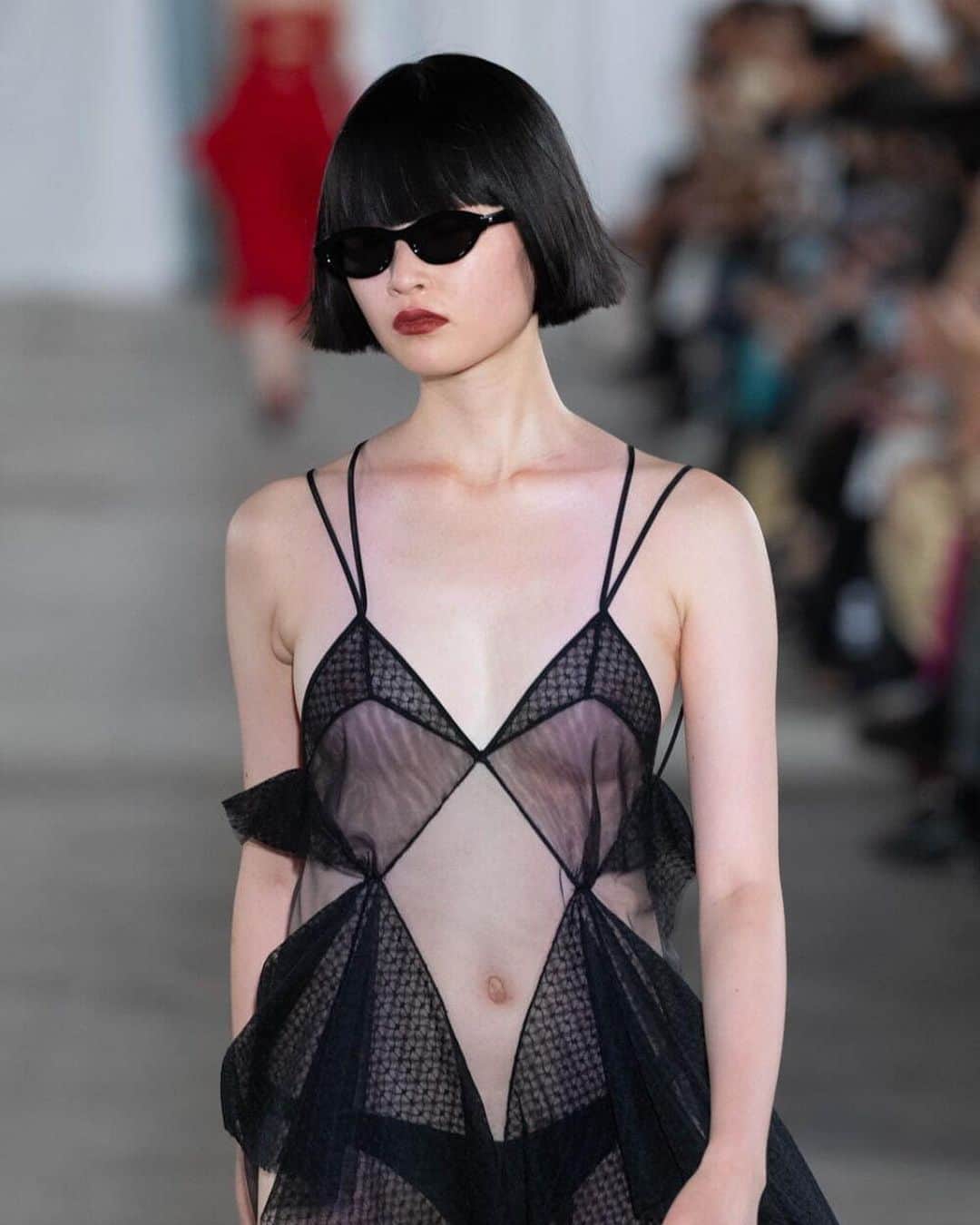 KANONのインスタグラム：「So happy to walk for @fetico_official again! ありがとうございます🥰🖤」