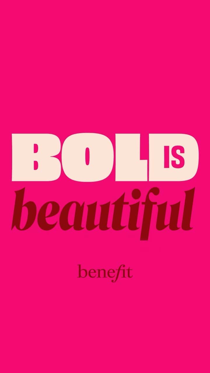 Benefit Cosmeticsのインスタグラム：「LAST CALL to book your brow wax to give back ☎️✨⁠ ⁠ Bold is Beautiful Month is wrapping up soon, so be sure to book your brow wax before the end of August! We'll be donating $5 from every brow wax service to charities working to empower women & girls across the US. 🩷⁠ ⁠ Link in bio to get waxin'!⁠ ⁠ #benefitcosmetics #boldisbeautiful」